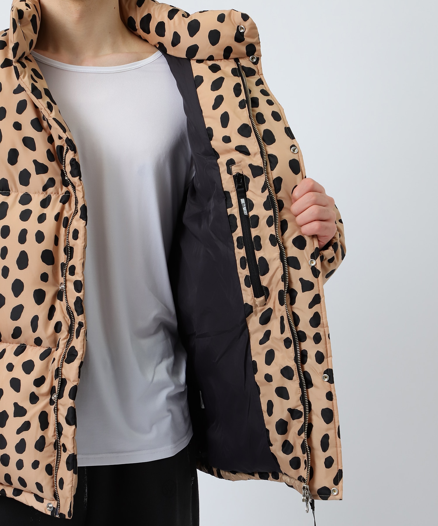 LEOPARD DOWN JACKET WACKO MARIA