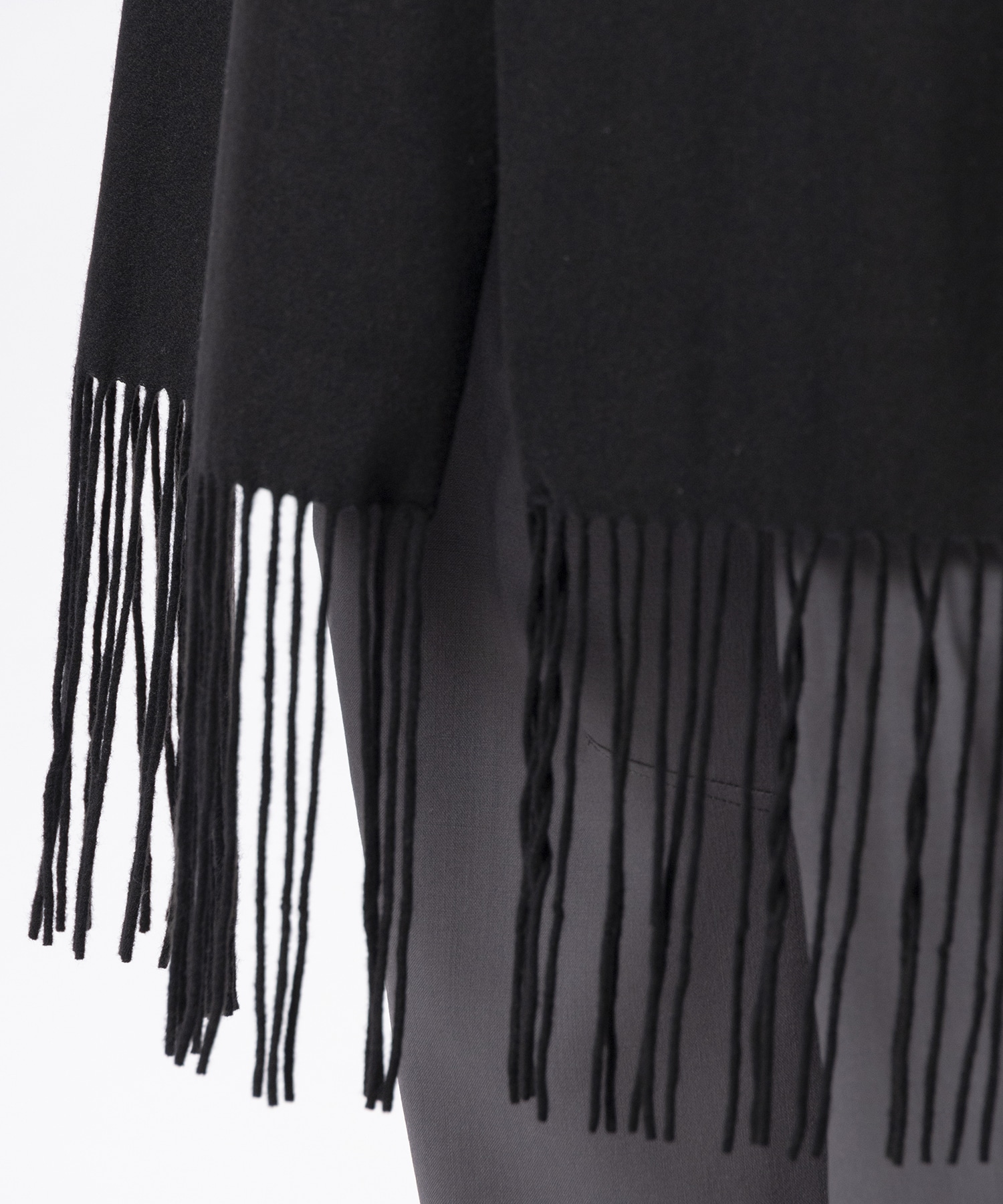 Side Slit Fringe Long JKT UJOH HOMME