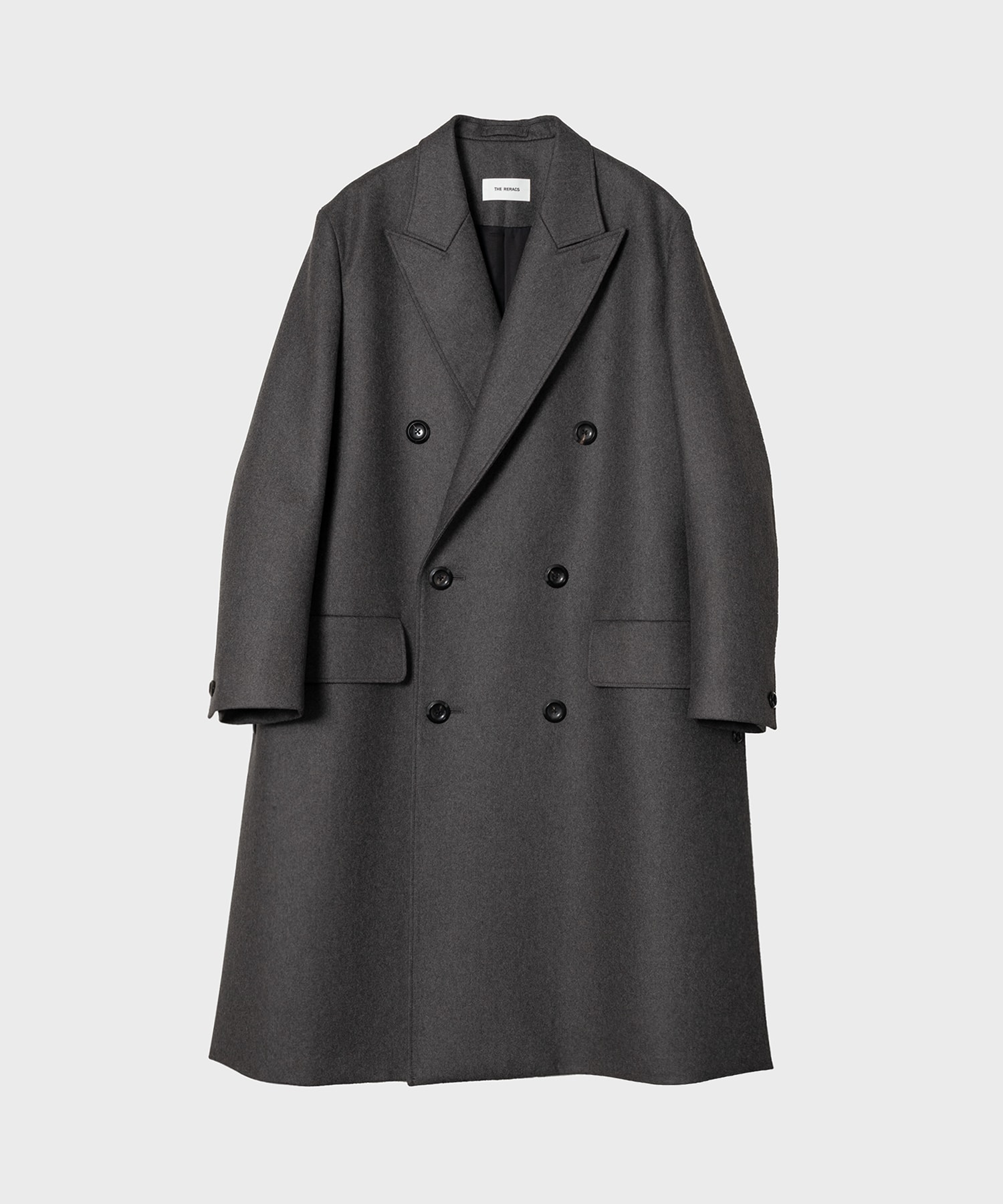 THE DOUBLE PEAKED TAILORED COAT THE RERACS