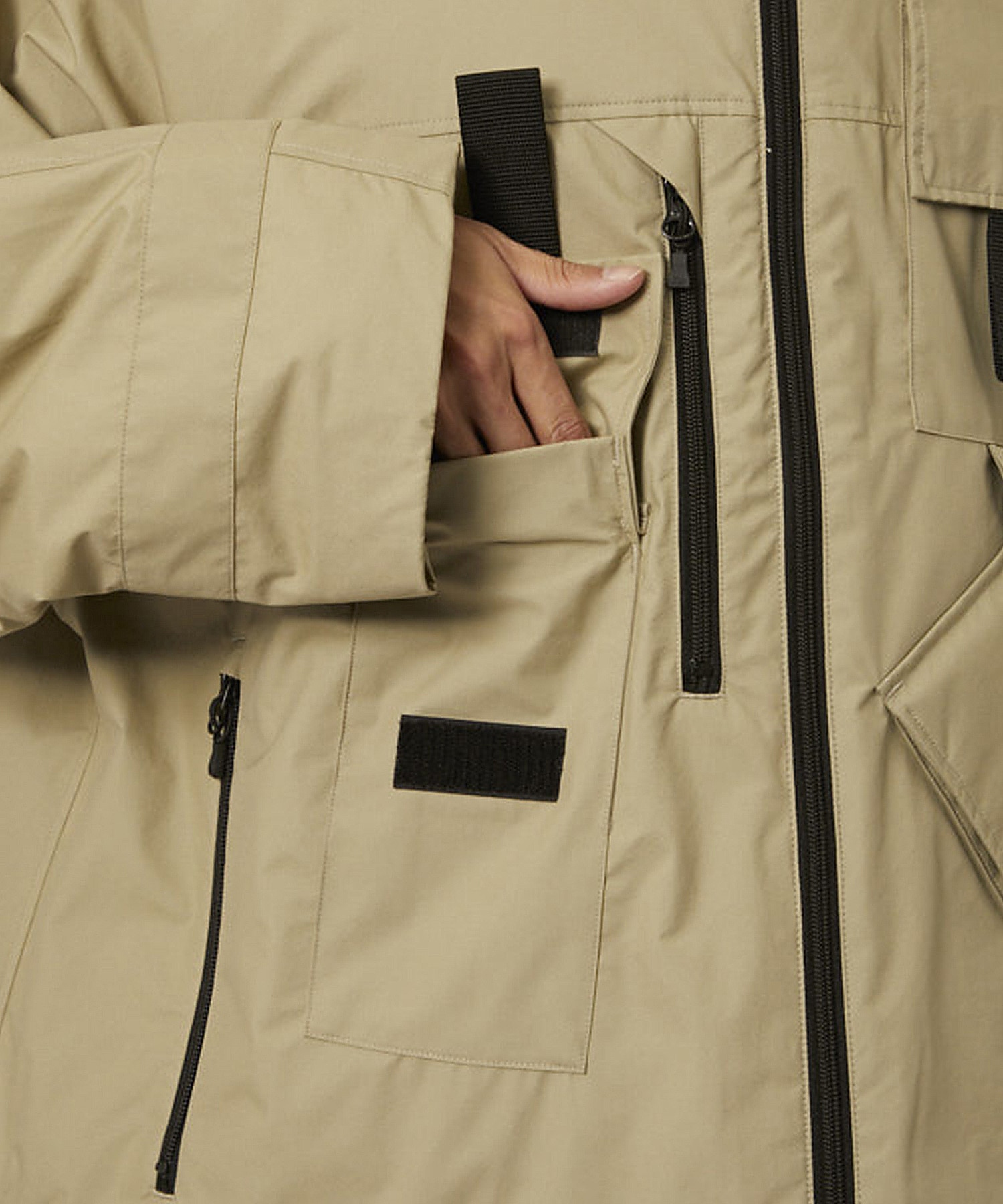 GORETEX PRODUCT 3L S.R.G.SHELL BEIGE D-VEC