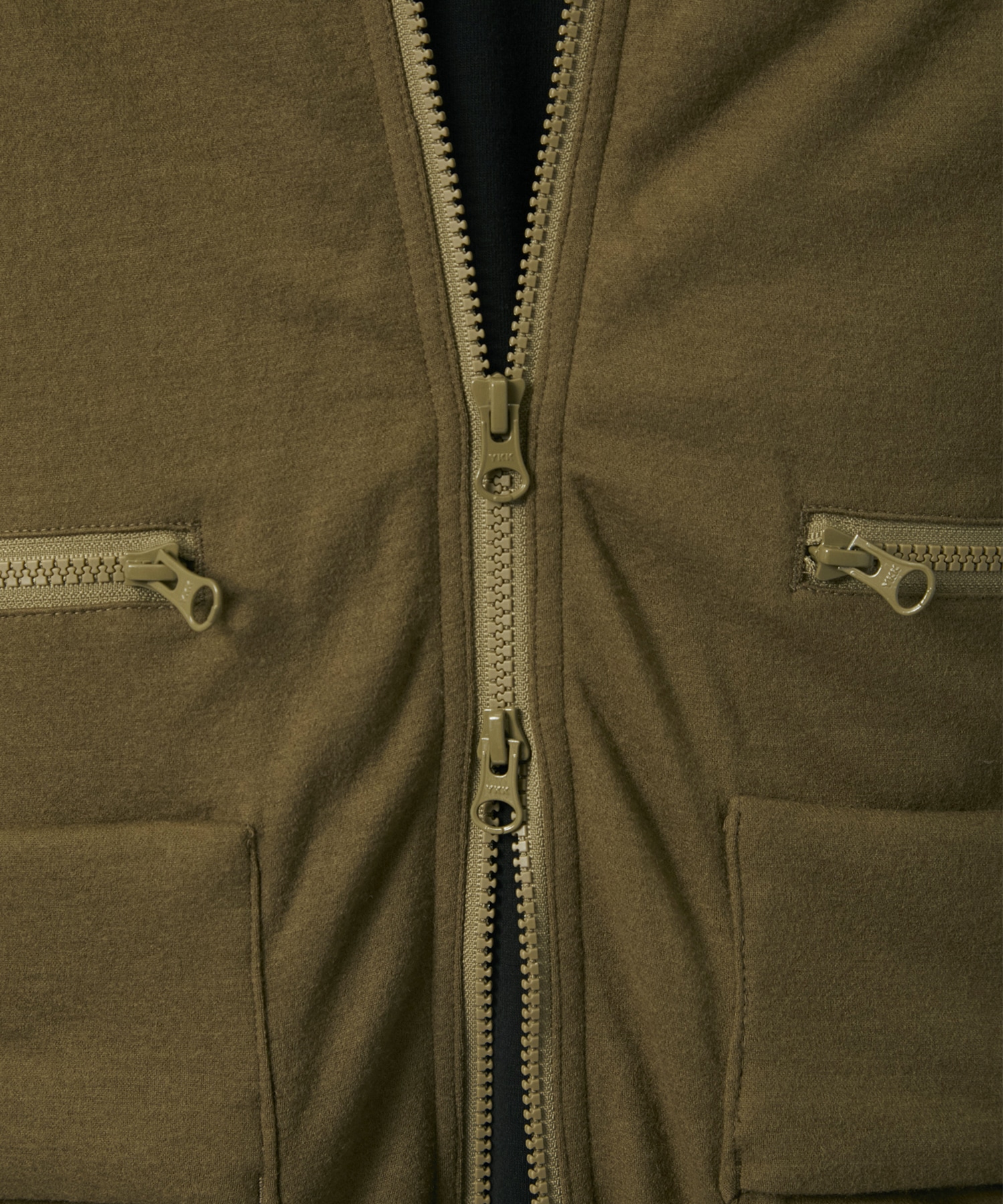 High Gauge Milfed Wool Padded Blouson KANEMASA PHIL.