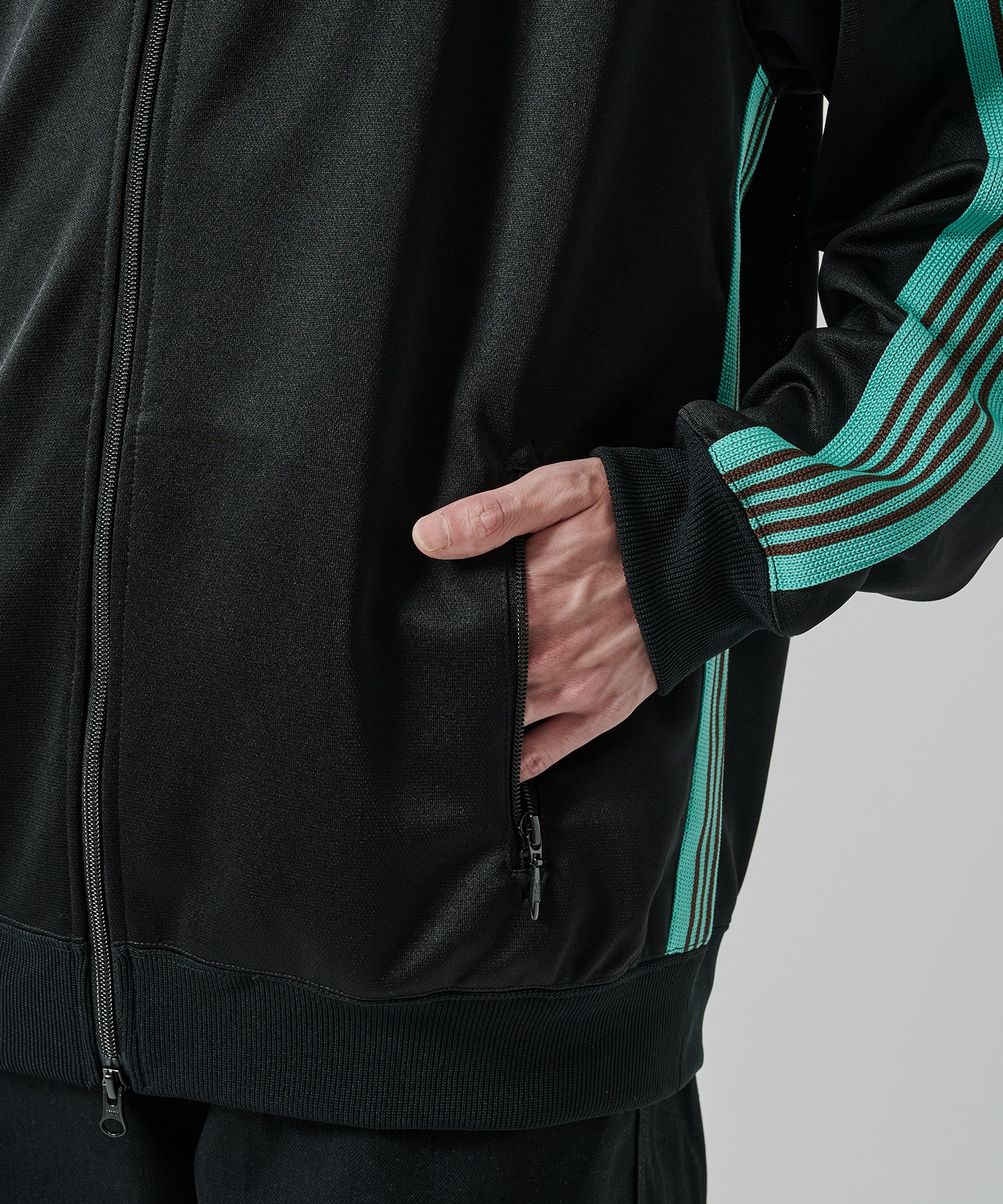 〈別注〉Track Jacket - Poly Smooth NEEDLES