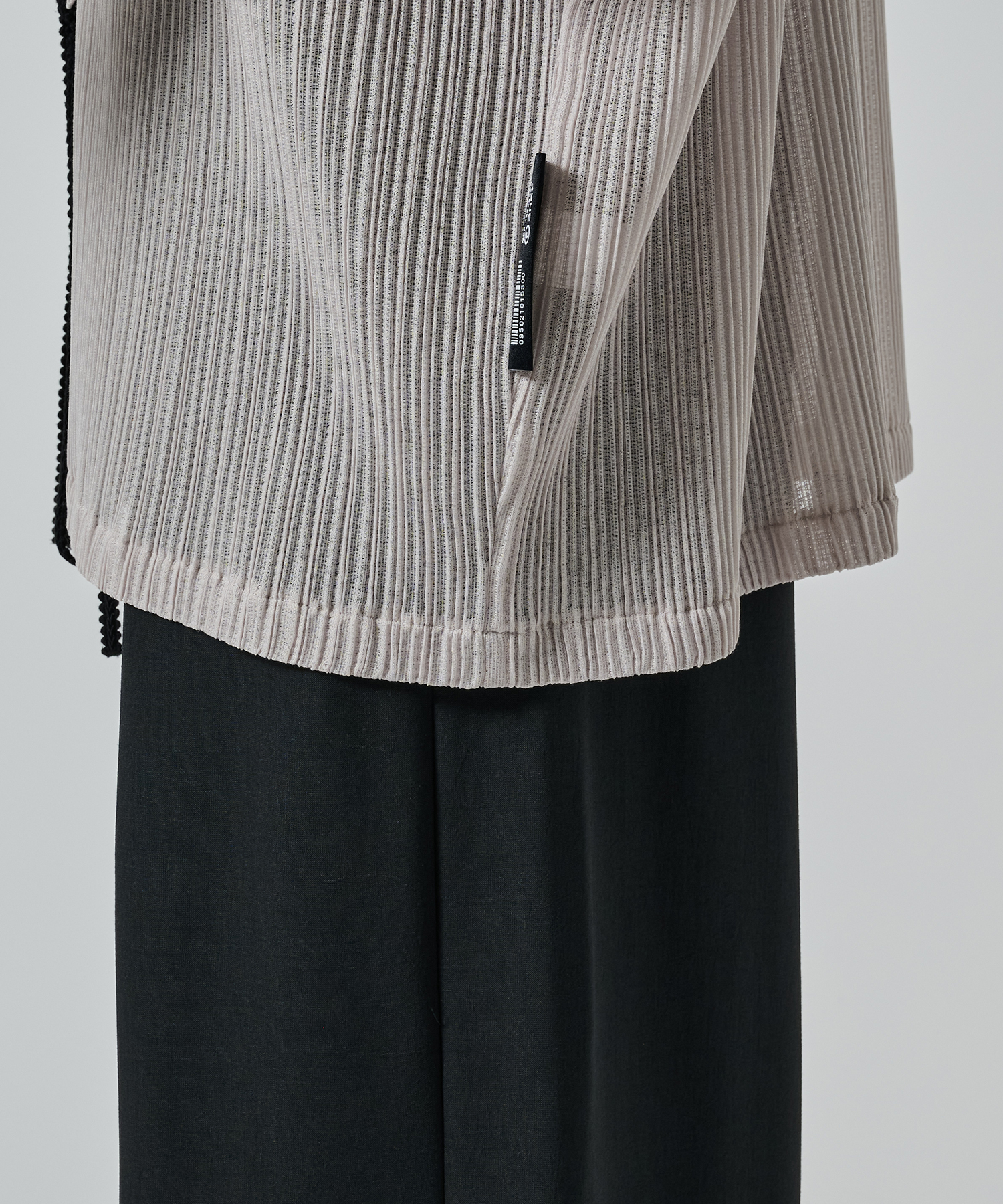 PLEATS SHEER SHIRTS SHAREEF