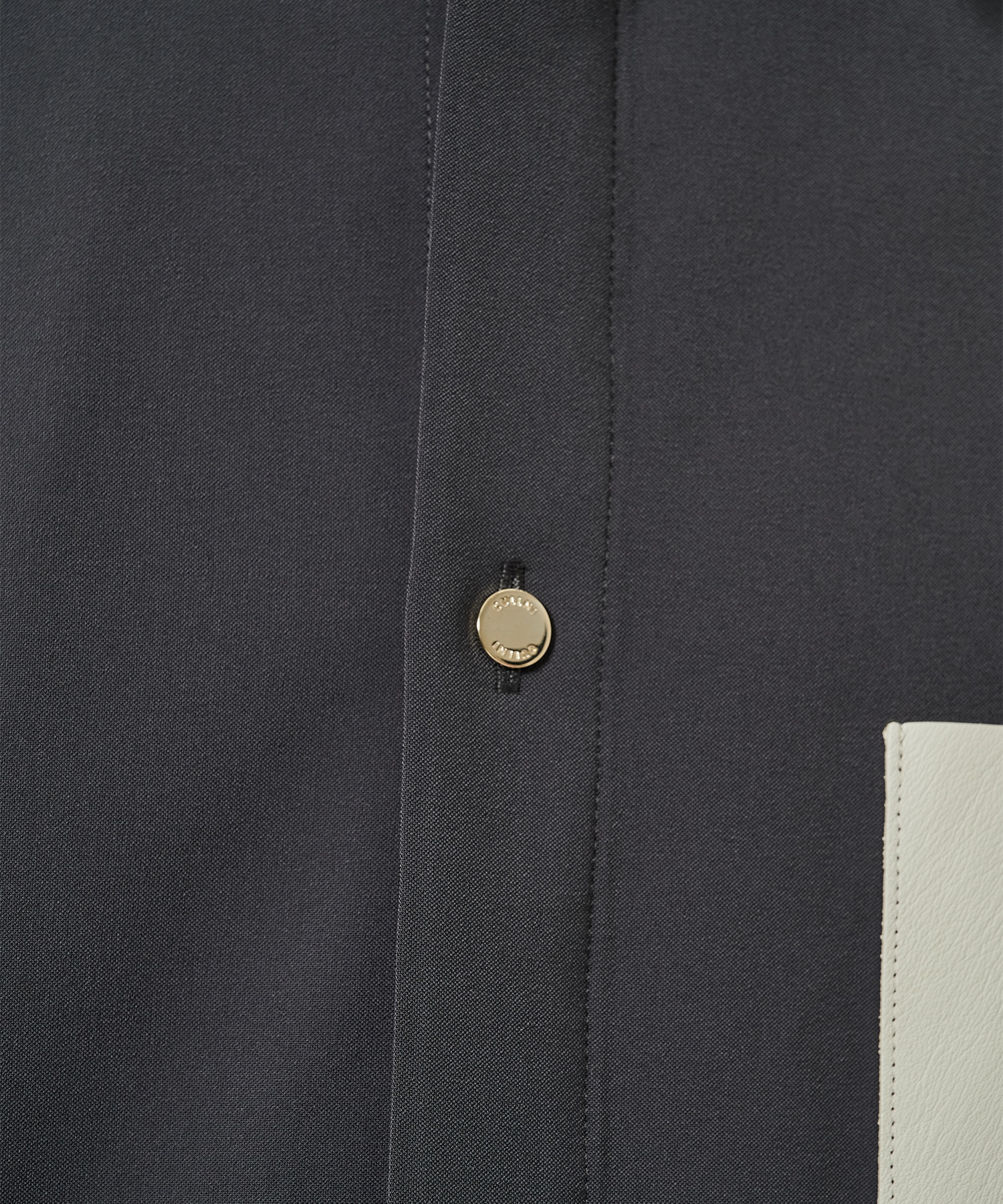 〈別注〉Sugoku Suzushii Leather Pocket S/S Shirts CULLNI