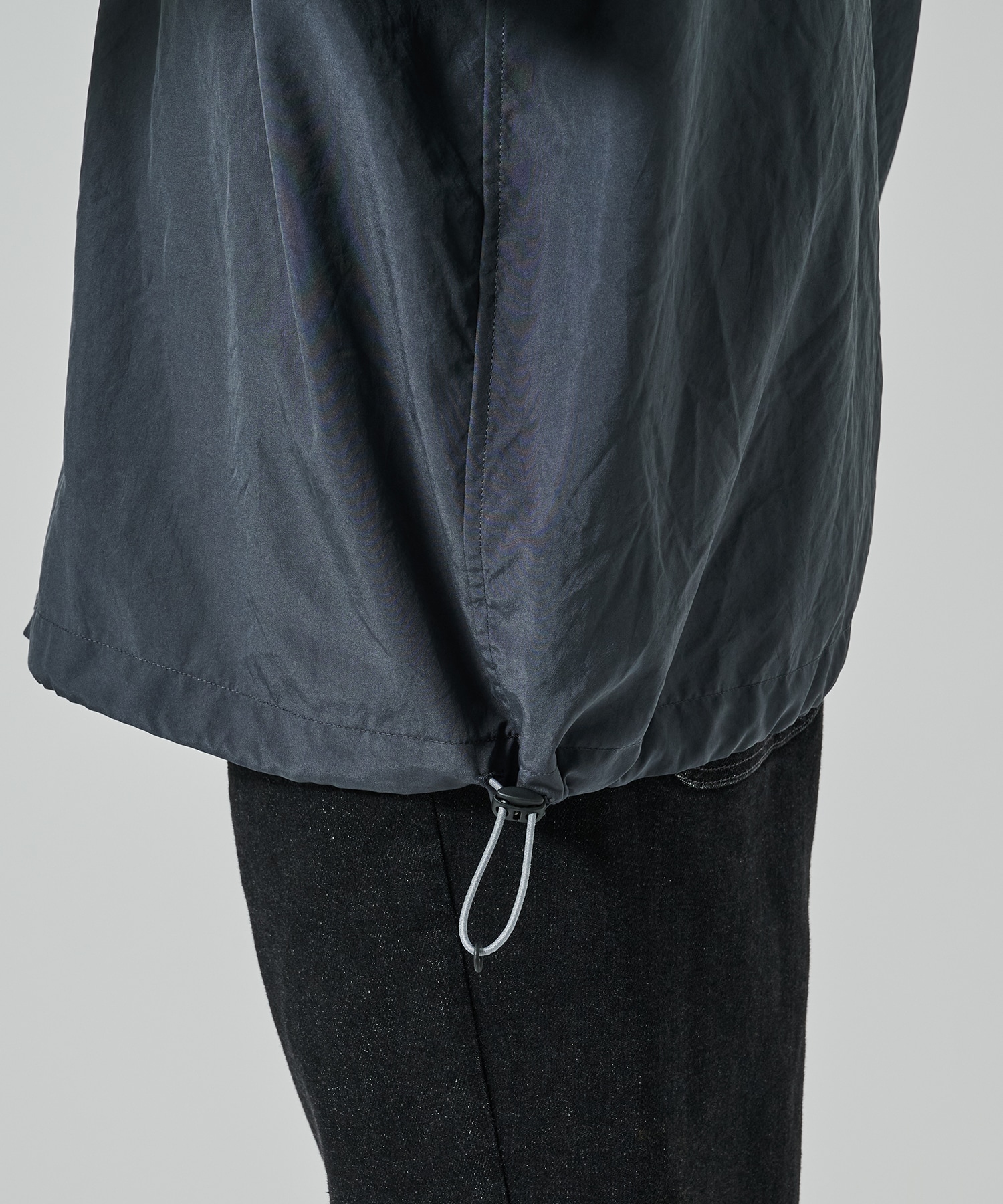 〈別注〉 DRAW CORD S/S POCKET SHIRTS White Mountaineering