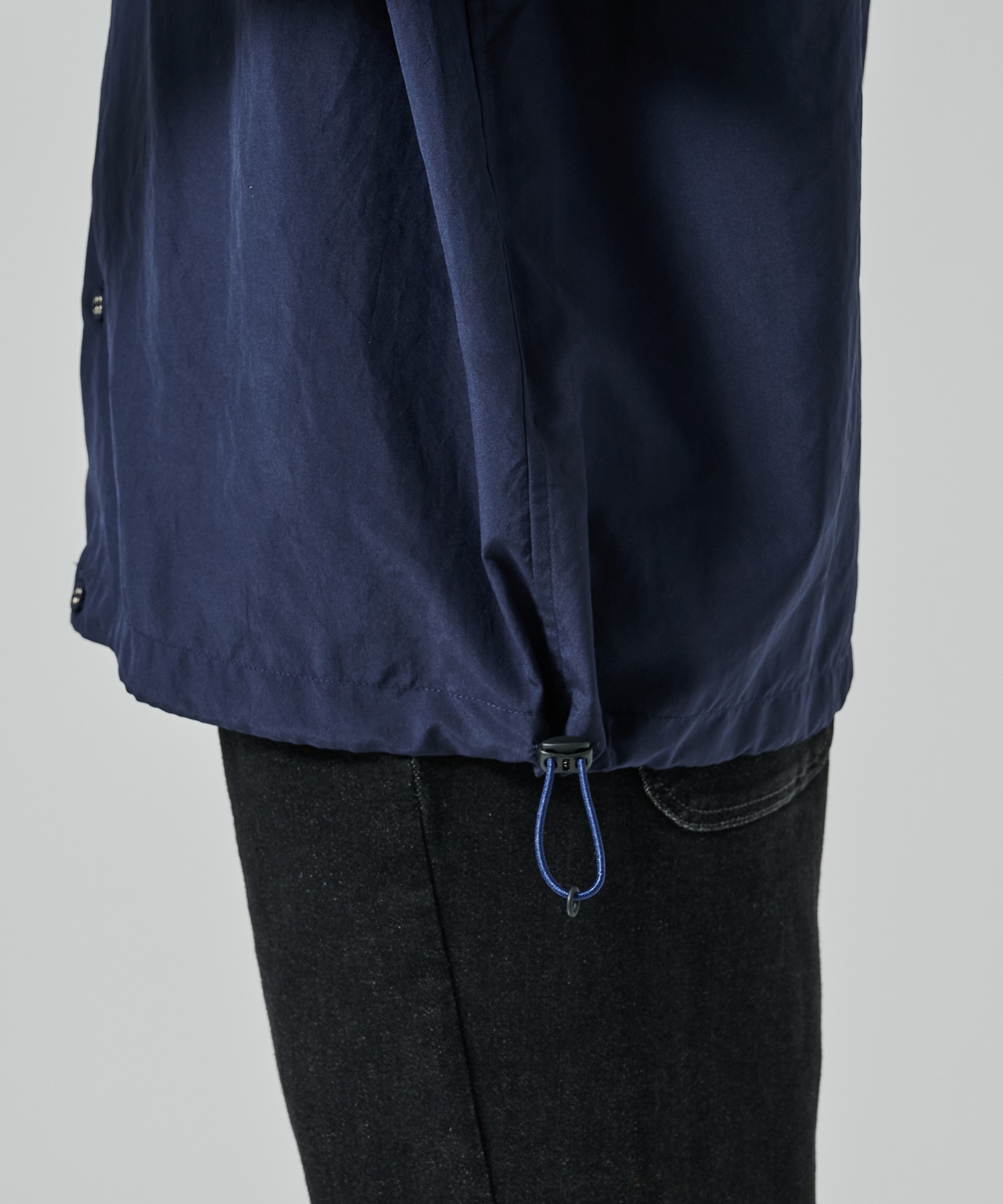 〈別注〉 DRAW CORD S/S POCKET SHIRTS White Mountaineering