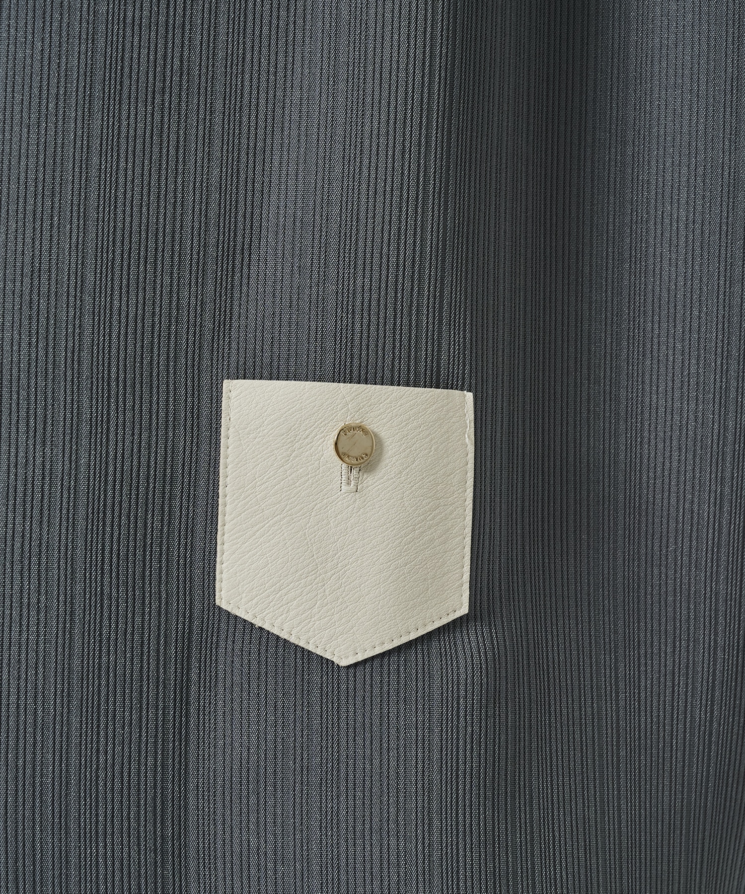 別注 Minimal Pocket S/S PLEATS TEE CULLNI