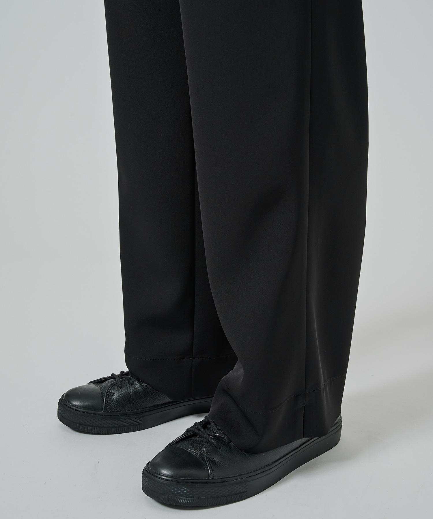 Dry Stretch Twill Side Drawstring Relux Wide Pant CULLNI