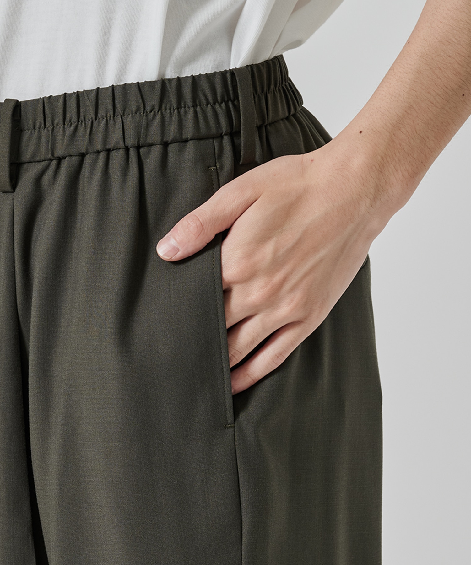 COOL WOOL WIDE SLACKS STUDIOUS