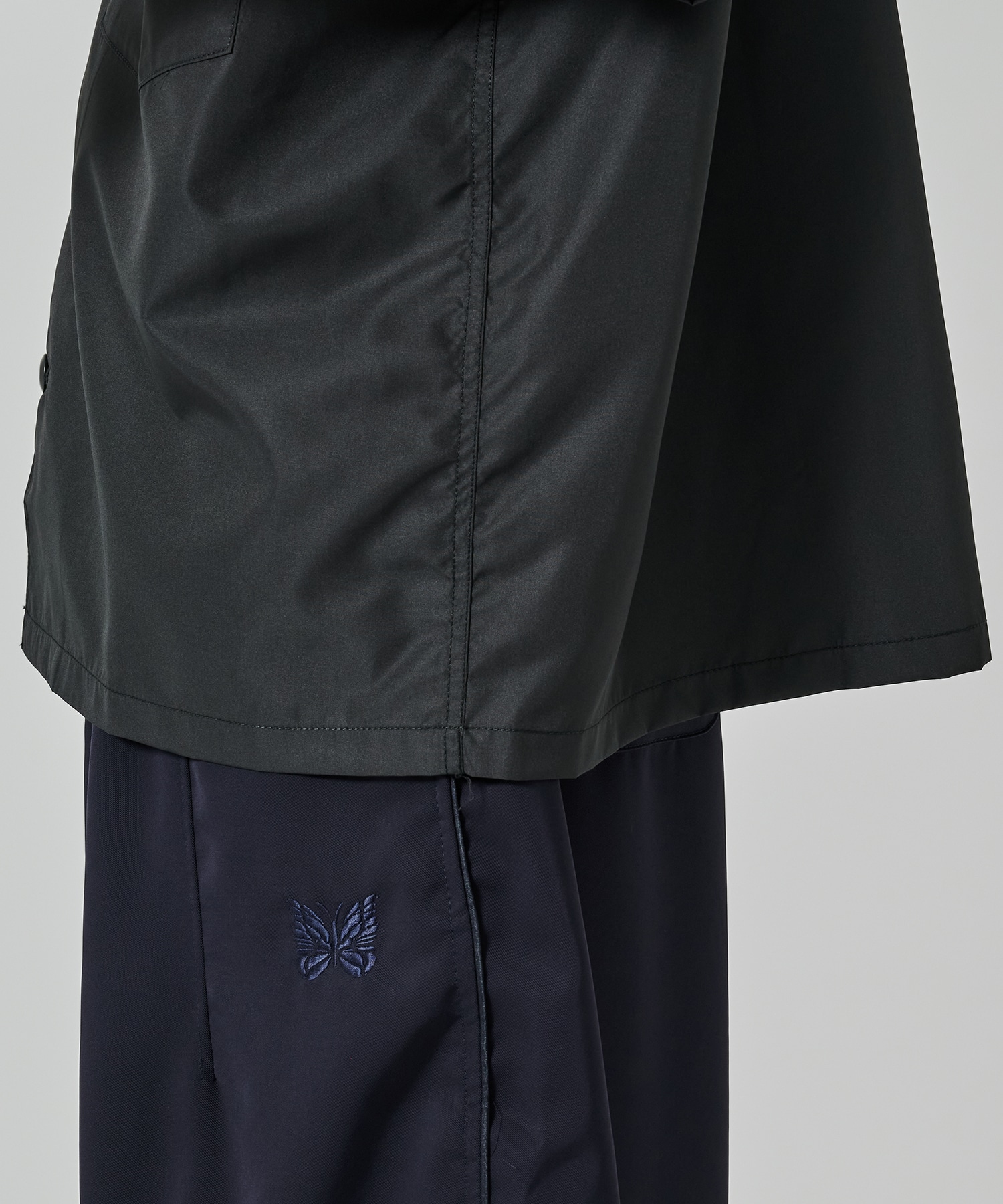 別注 Fatigue S/S Shirt - 撥水Nylon NEEDLES
