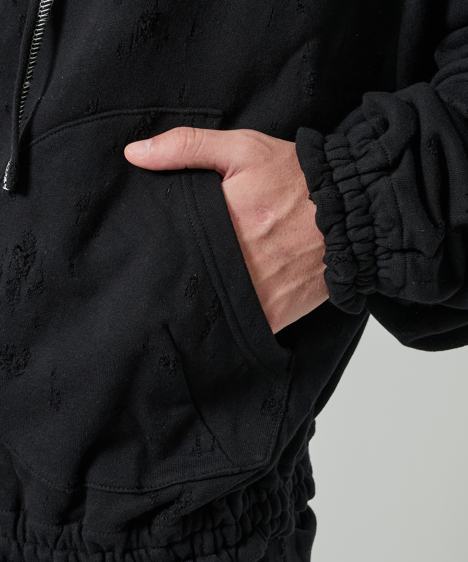 OLD STYLE ZIP HOODIE(ISSUE#7) SHINYAKOZUKA