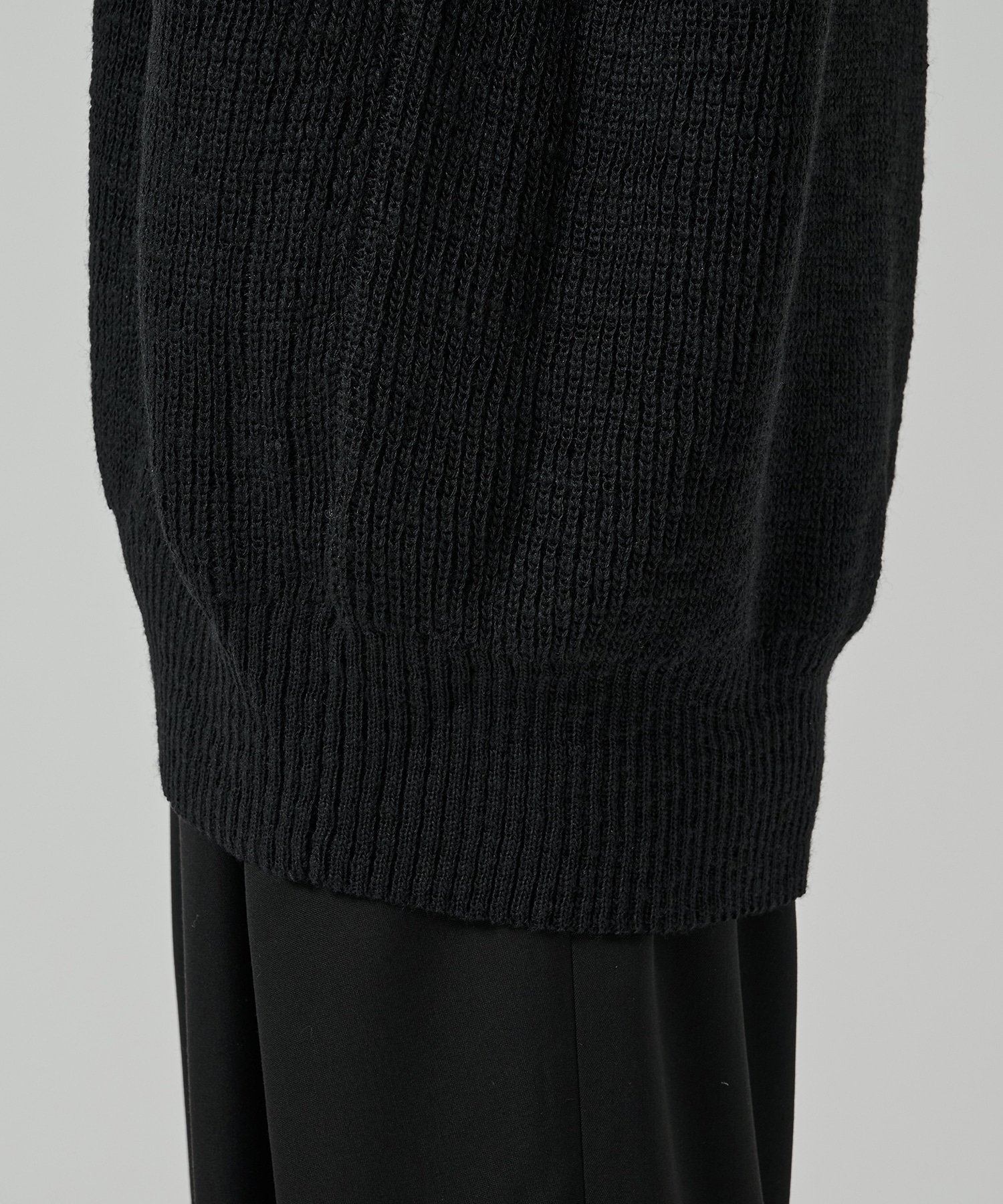 変形衿リブフラシ PO Yohji Yamamoto