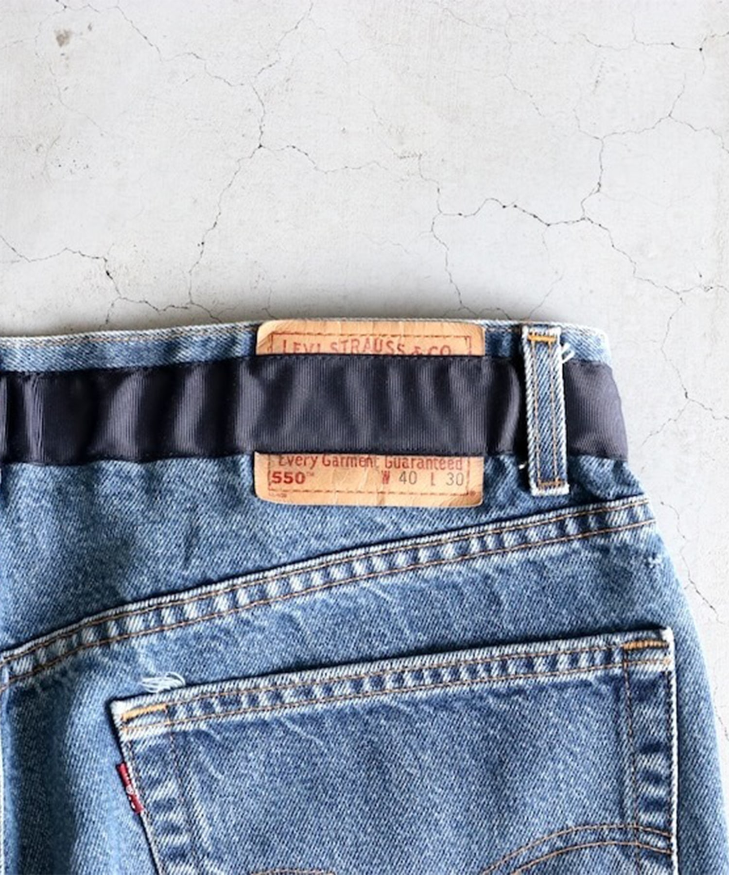 THE DEFORMED ADJUSTABLE THRIFTING DENIM 550 FIGURE ARCHIVES POLIQUANT