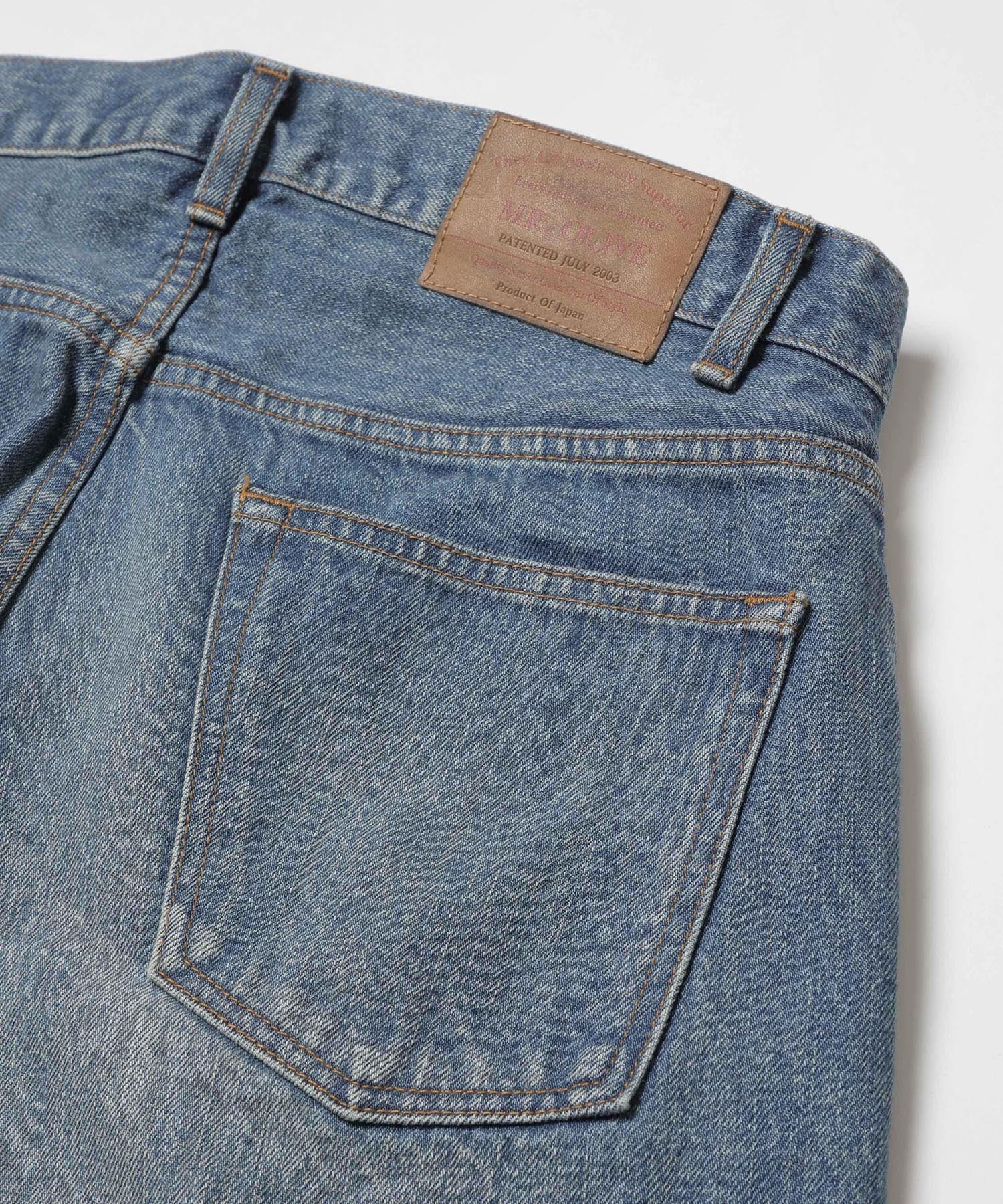 14oz SELVAGE DENIM MR.OLIVE
