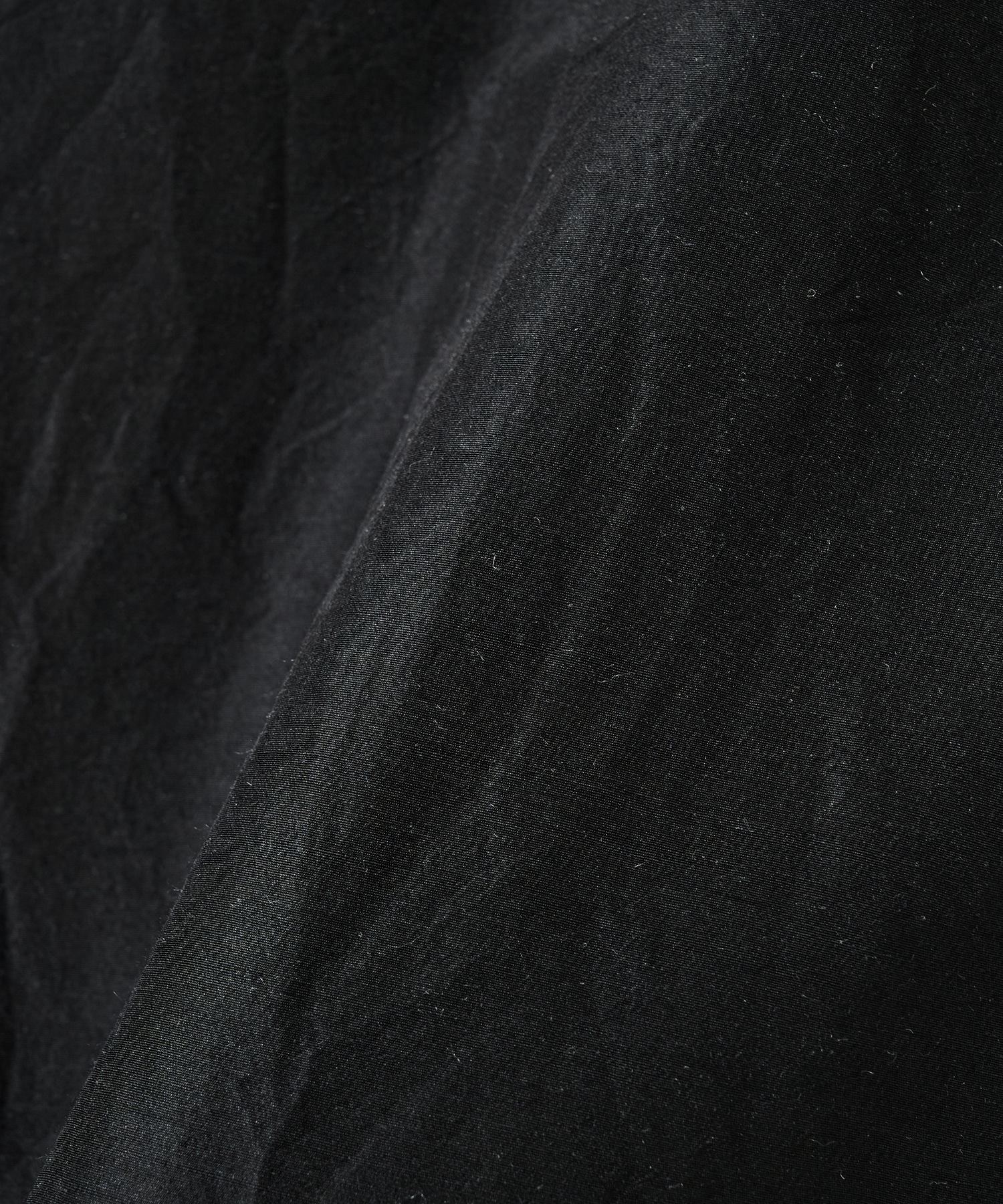 ウールシルク高密度タイプライター / フライトジャケット, Chambray Black MARKAWARE/marka