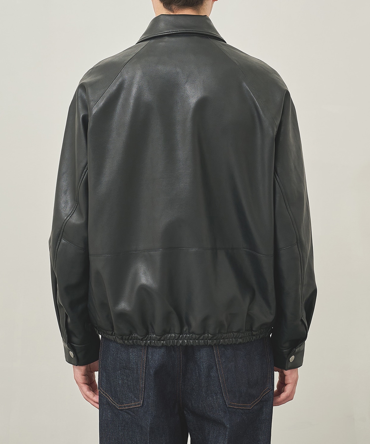 MODERN LEATHER BLOUSON STUDIOUS