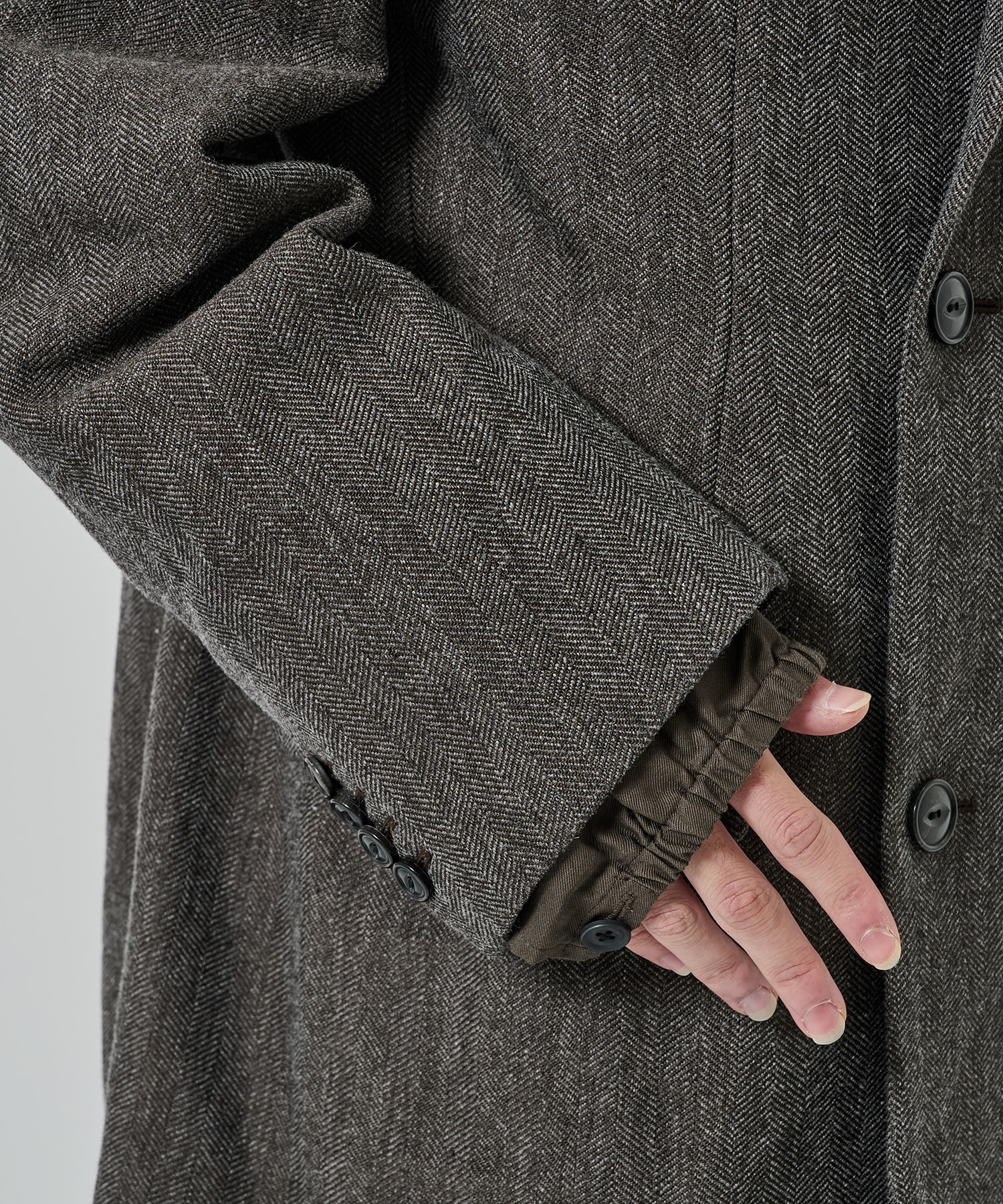 25WCM-J02105 TWEED JACKET kolor