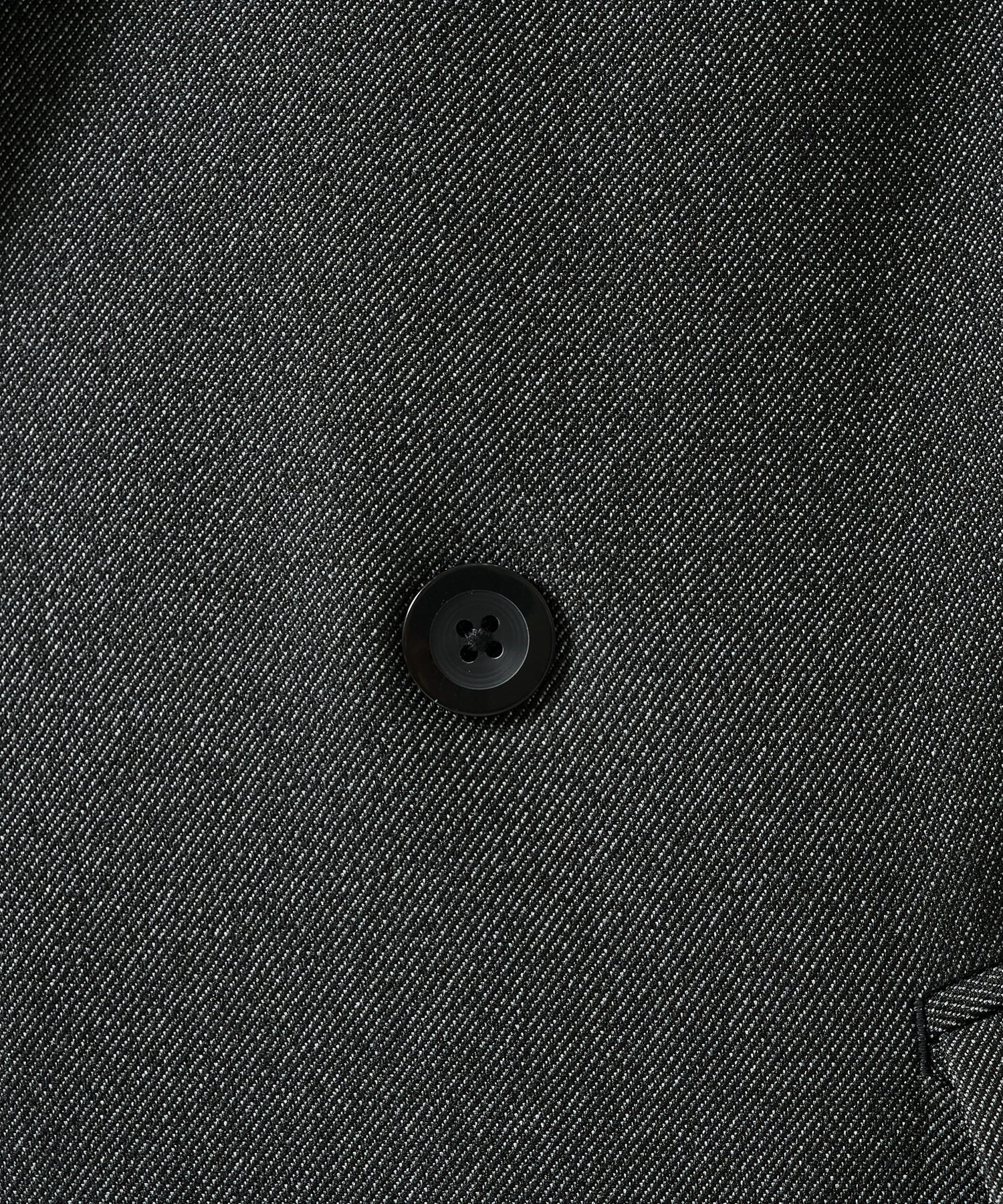 Faux Denim Slant Belt Tailored Jacket CULLNI