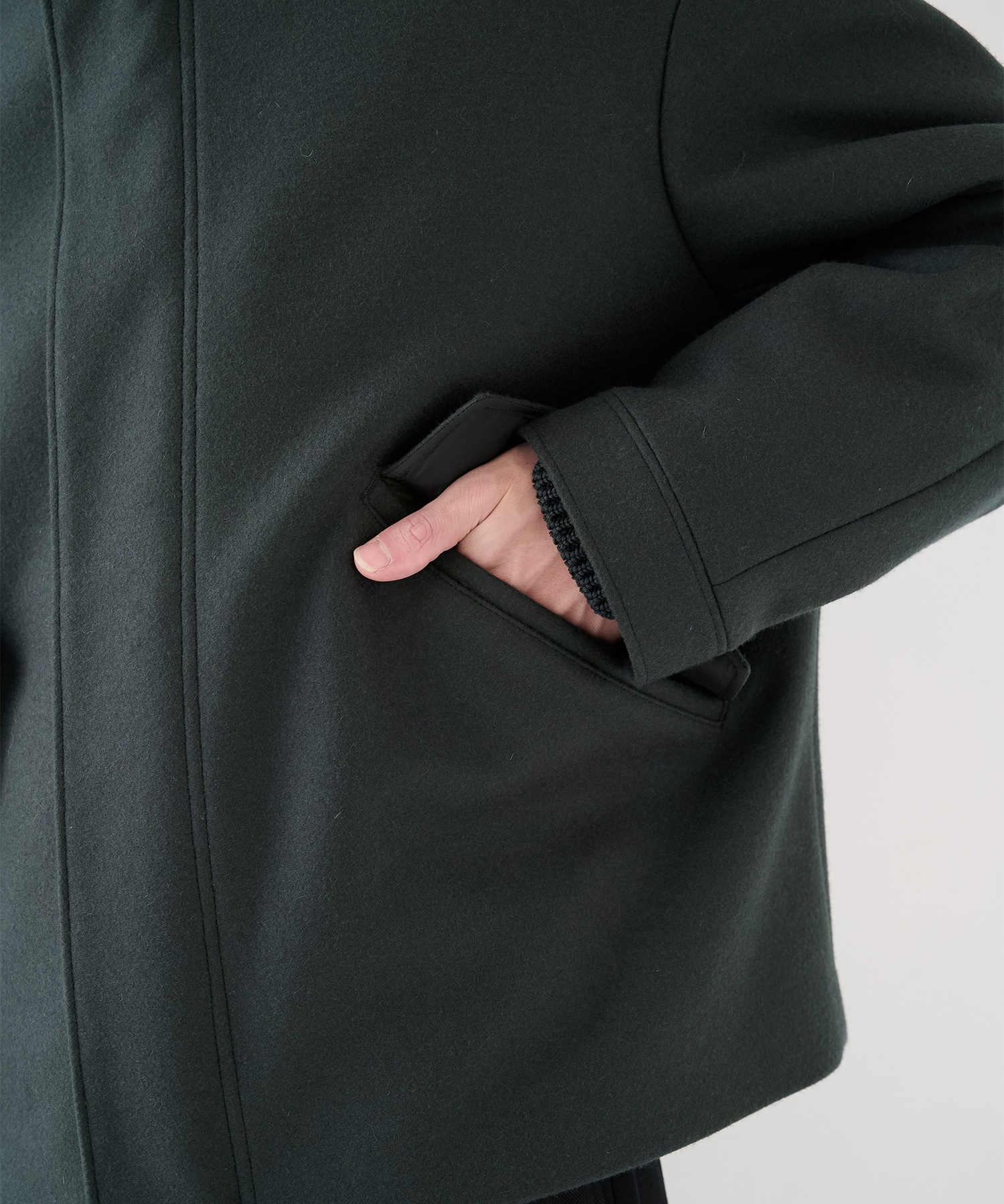 Super140 Wool Melton Short Mods STUDIOUS