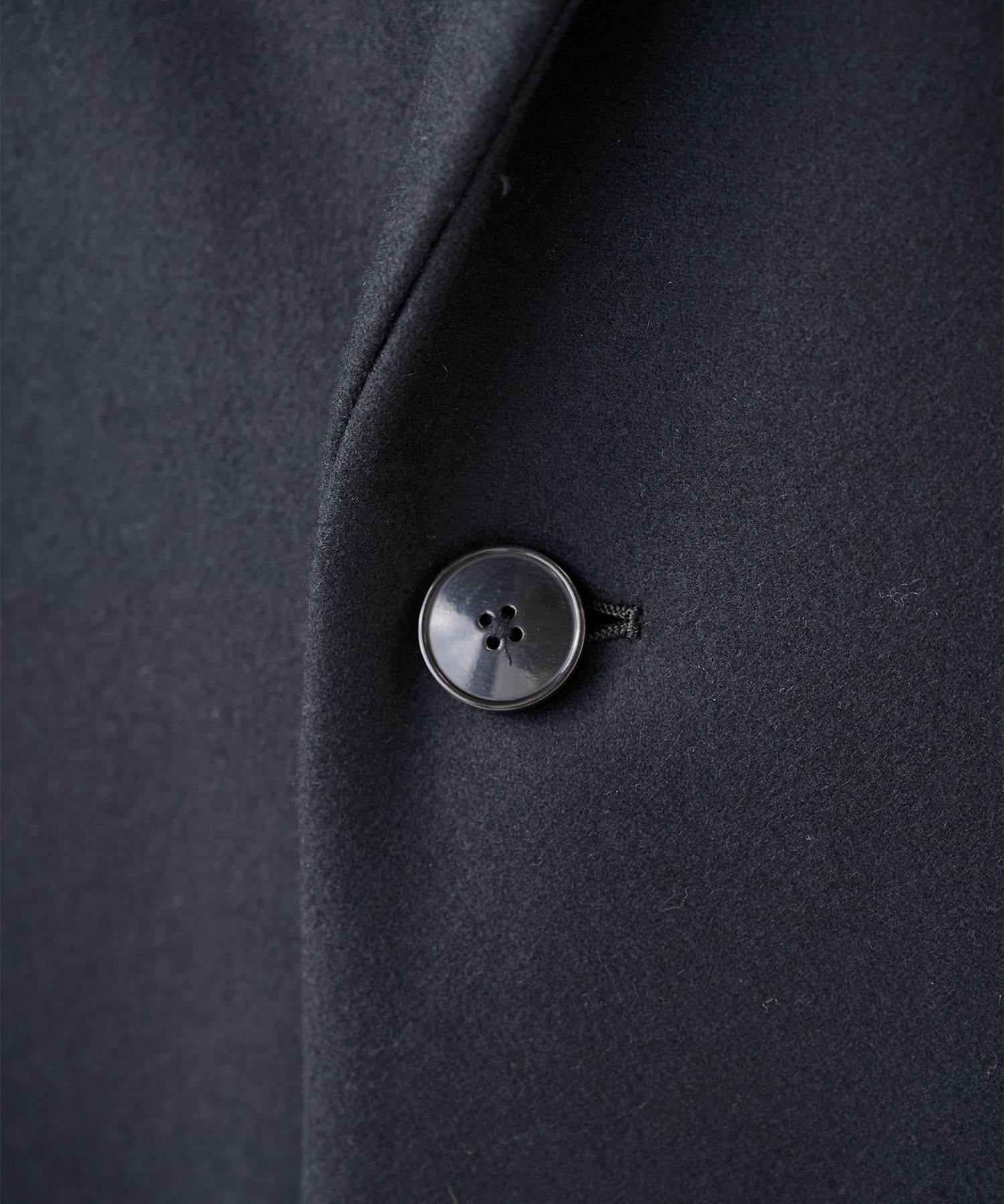 Super140 Wool Melton Over Chester Coat STUDIOUS