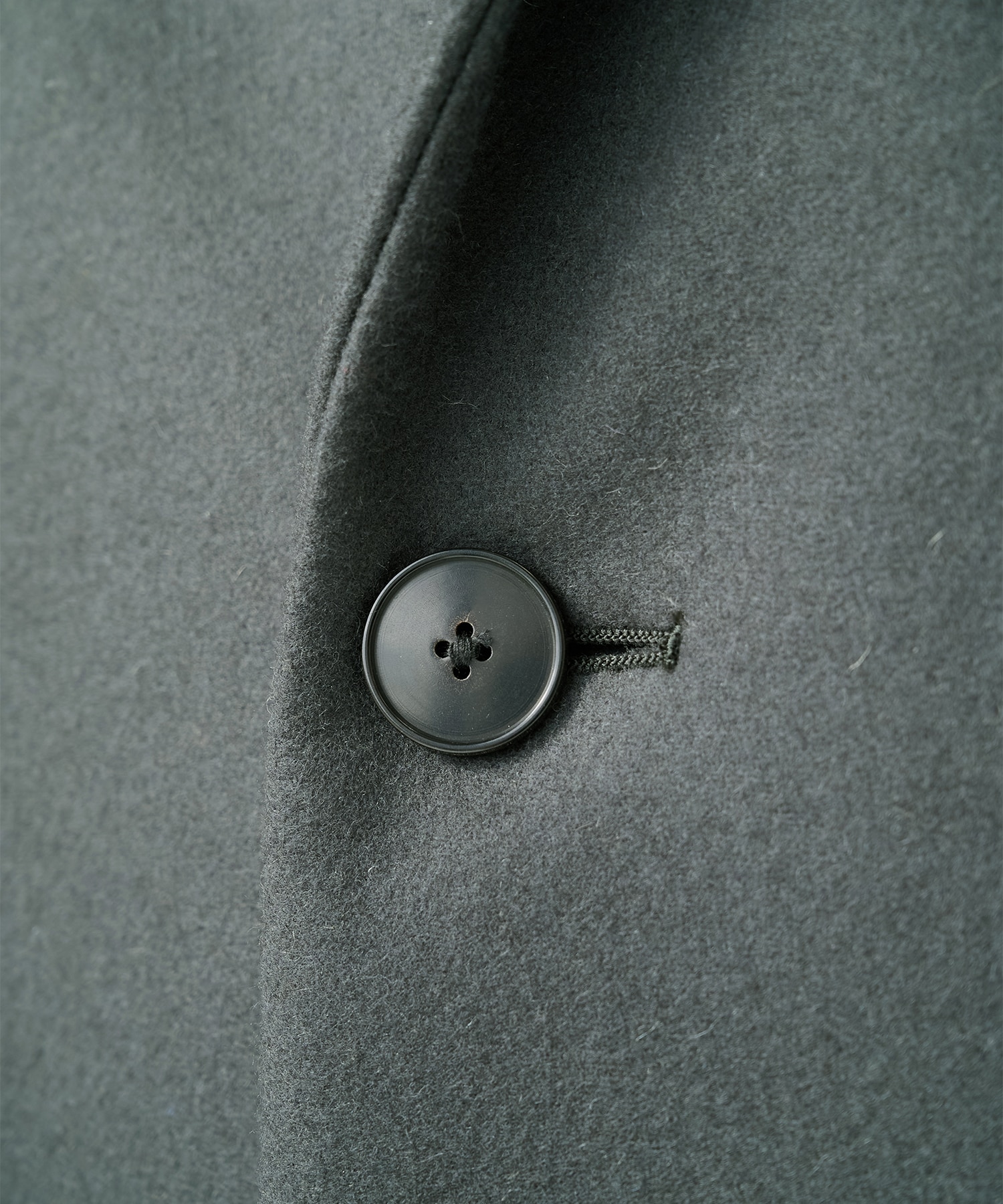 Super140 Wool Melton Over Chester Coat STUDIOUS