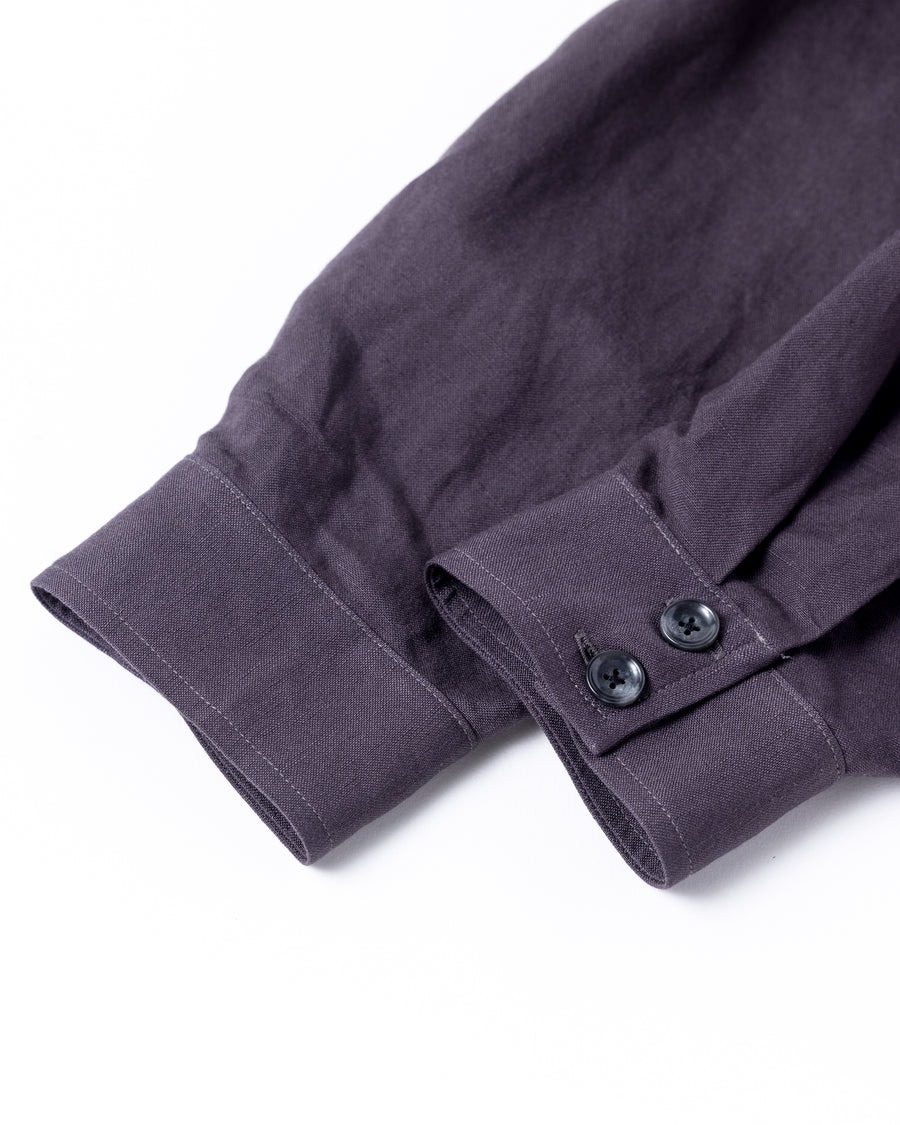 DRAPE LINE OPEN COLLOR SHIRTS ANACHRONORM