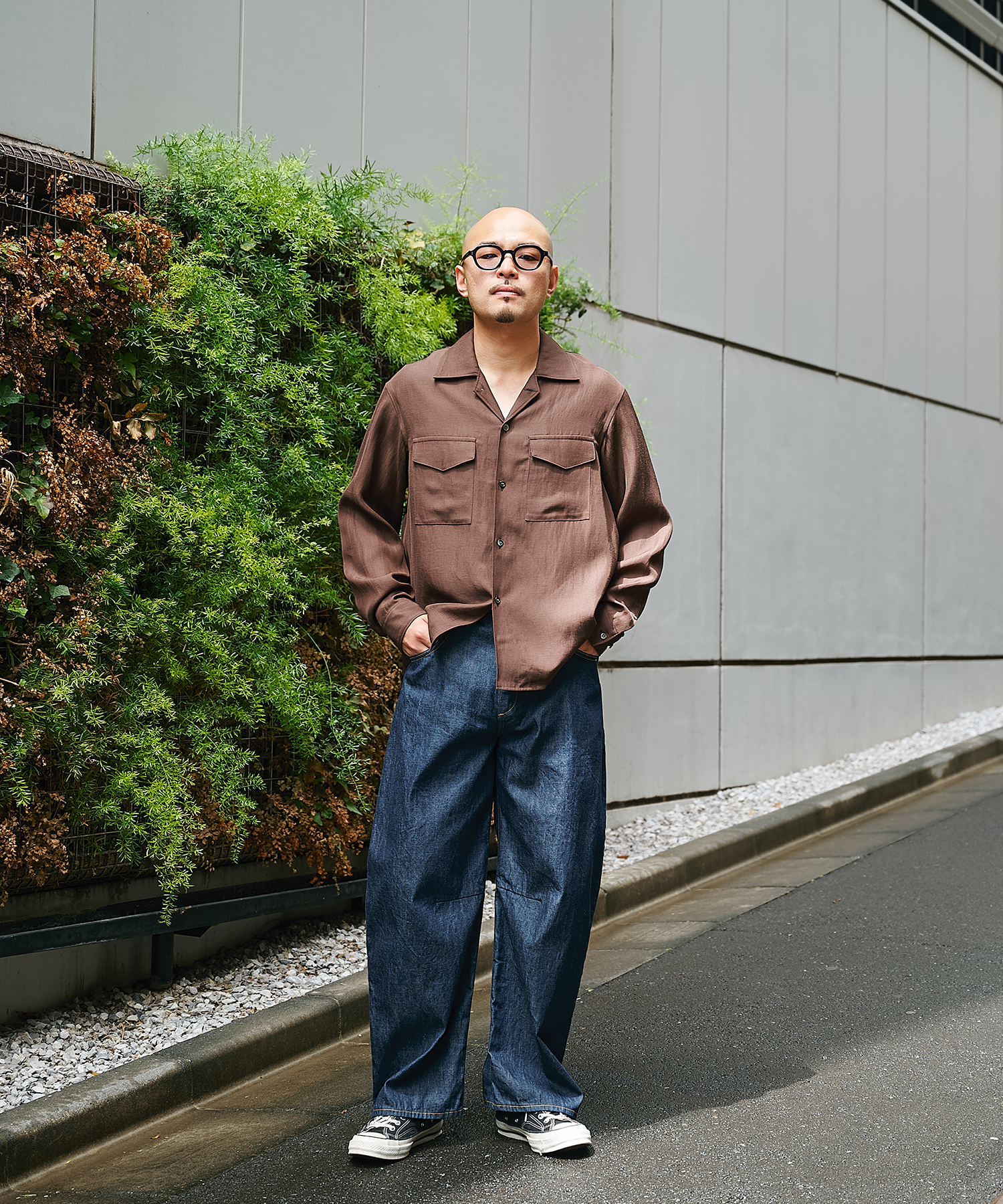 Noseason Linen Open Shirts STUDIOUS