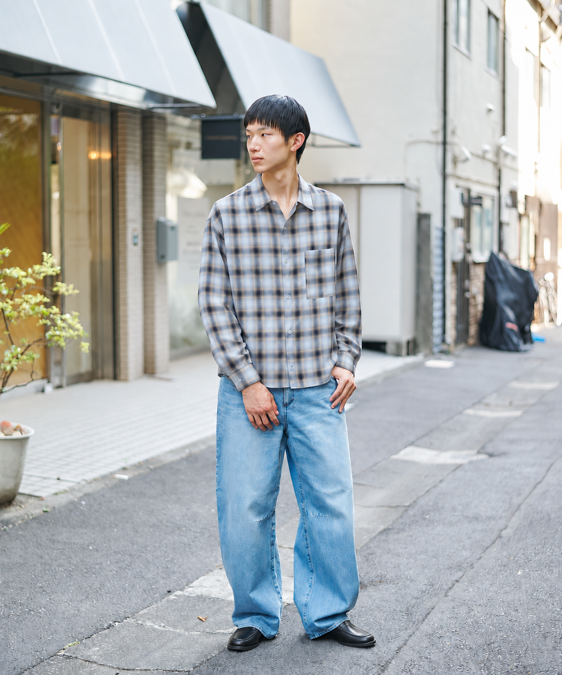 Barrel Denim pants STUDIOUS