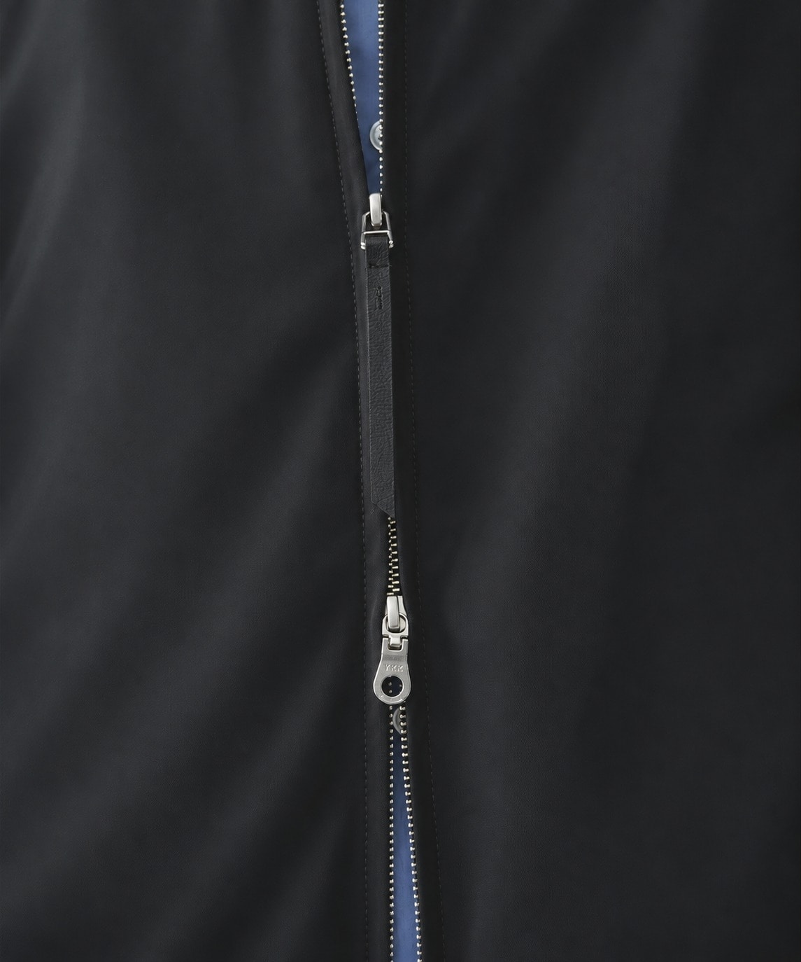 Leather collar Balloon Blouson STUDIOUS
