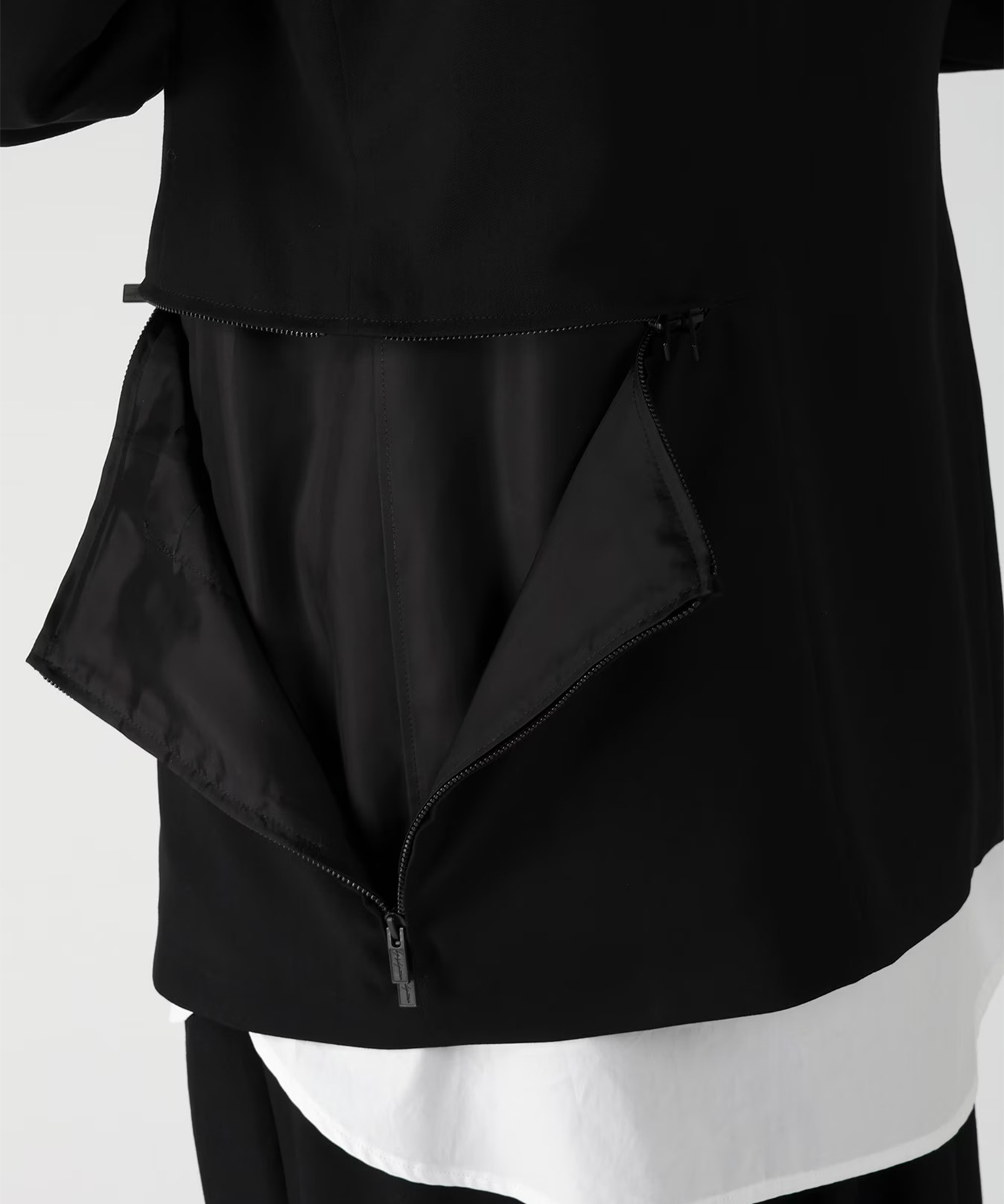 NOTCH GABARDINE JACKET Yohji Yamamoto