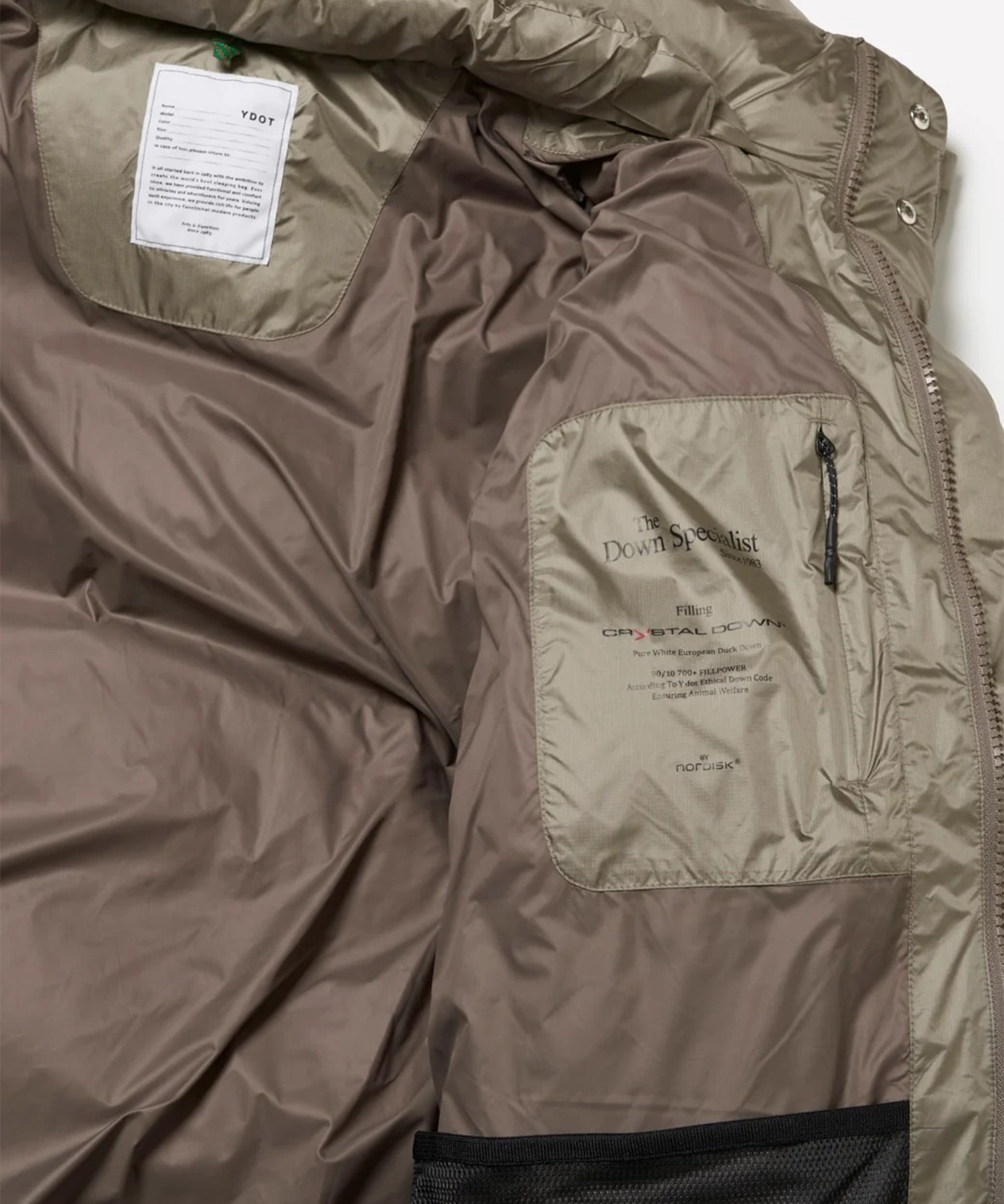 NORDIC DOWN JACKET YDOT