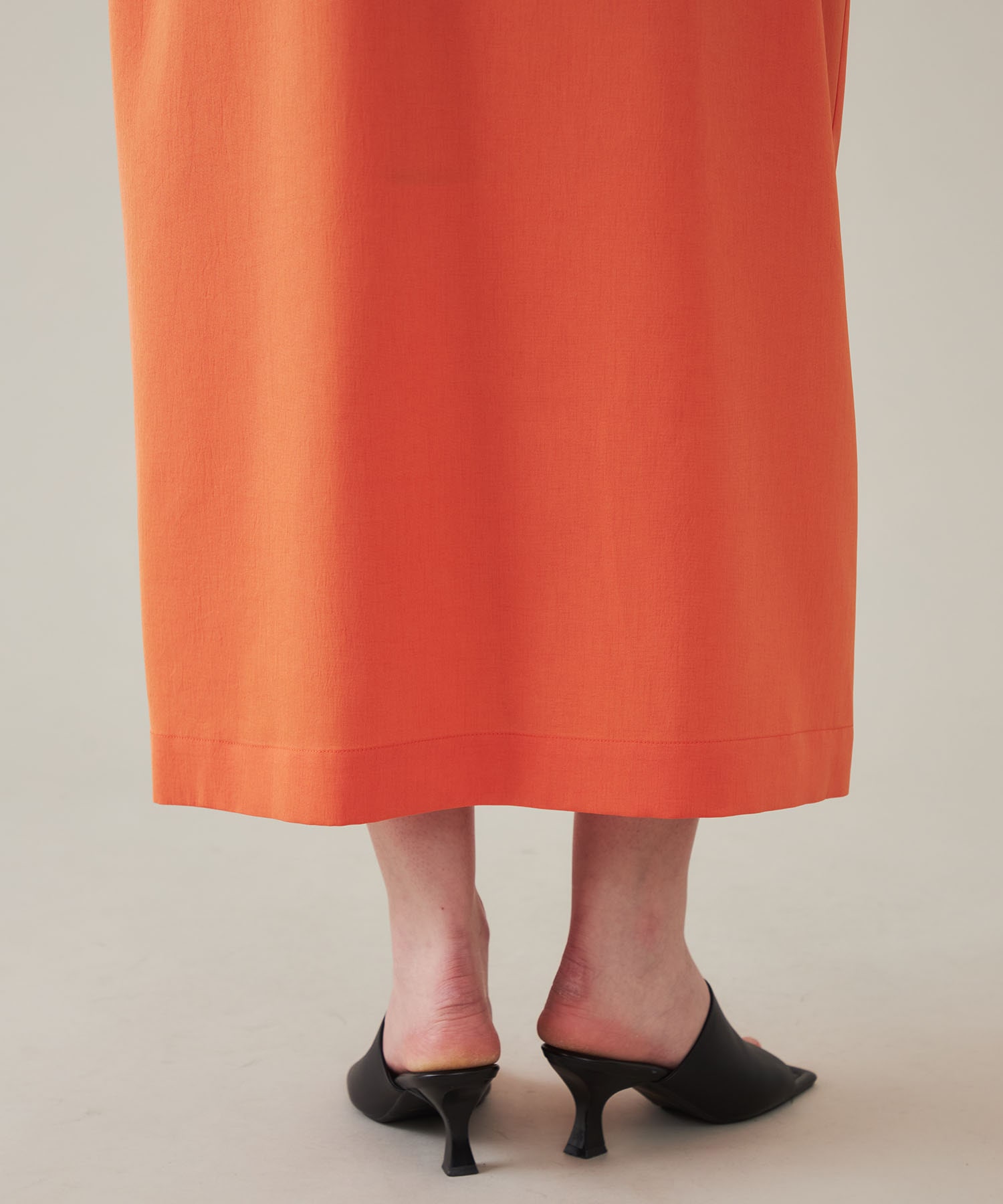 Gathered Hole Bare Dress UJOH