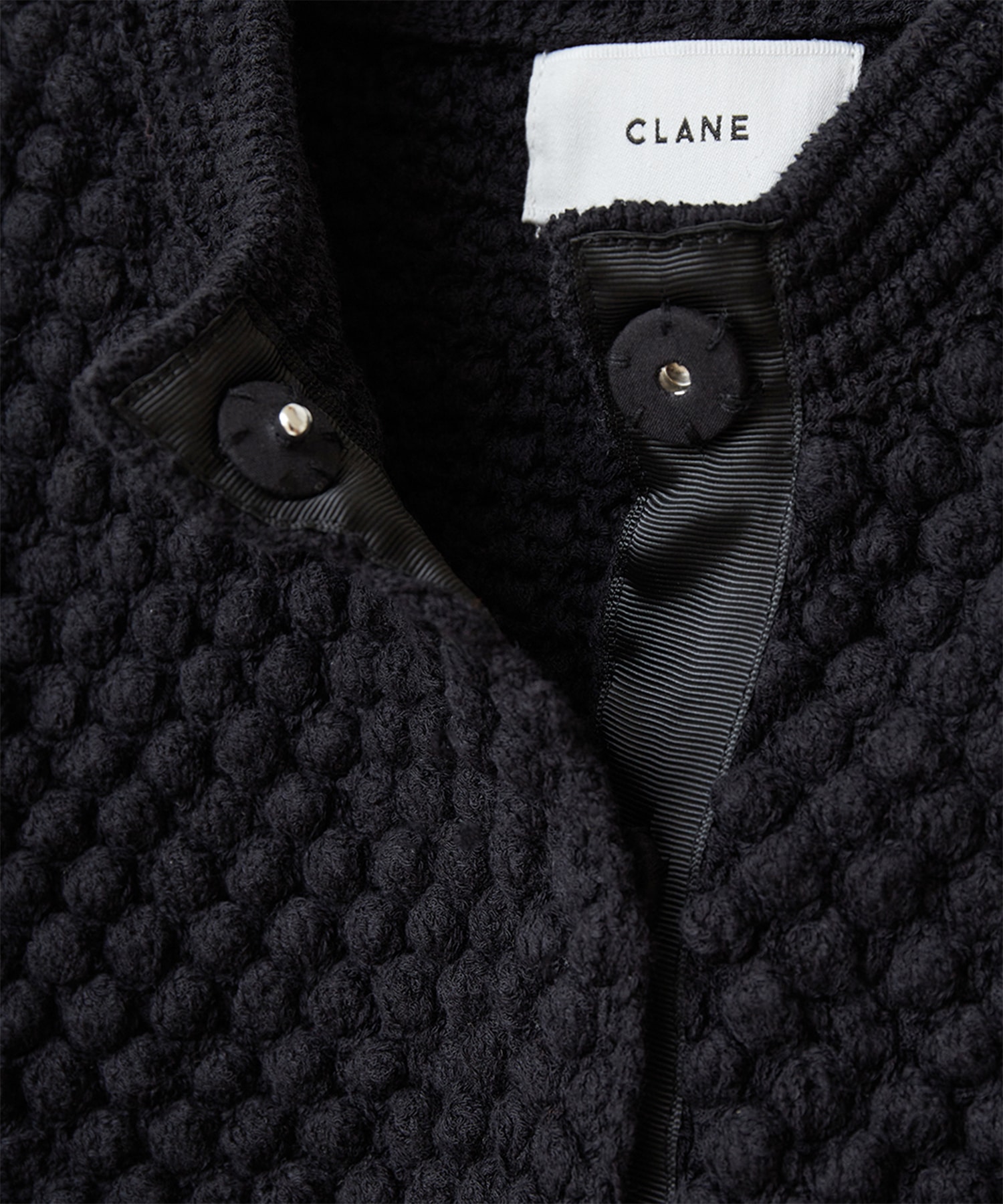 カラフルセット 3個 CLANE 3D DOT HALF SLEEVE KNIT CARDIGAN 黒