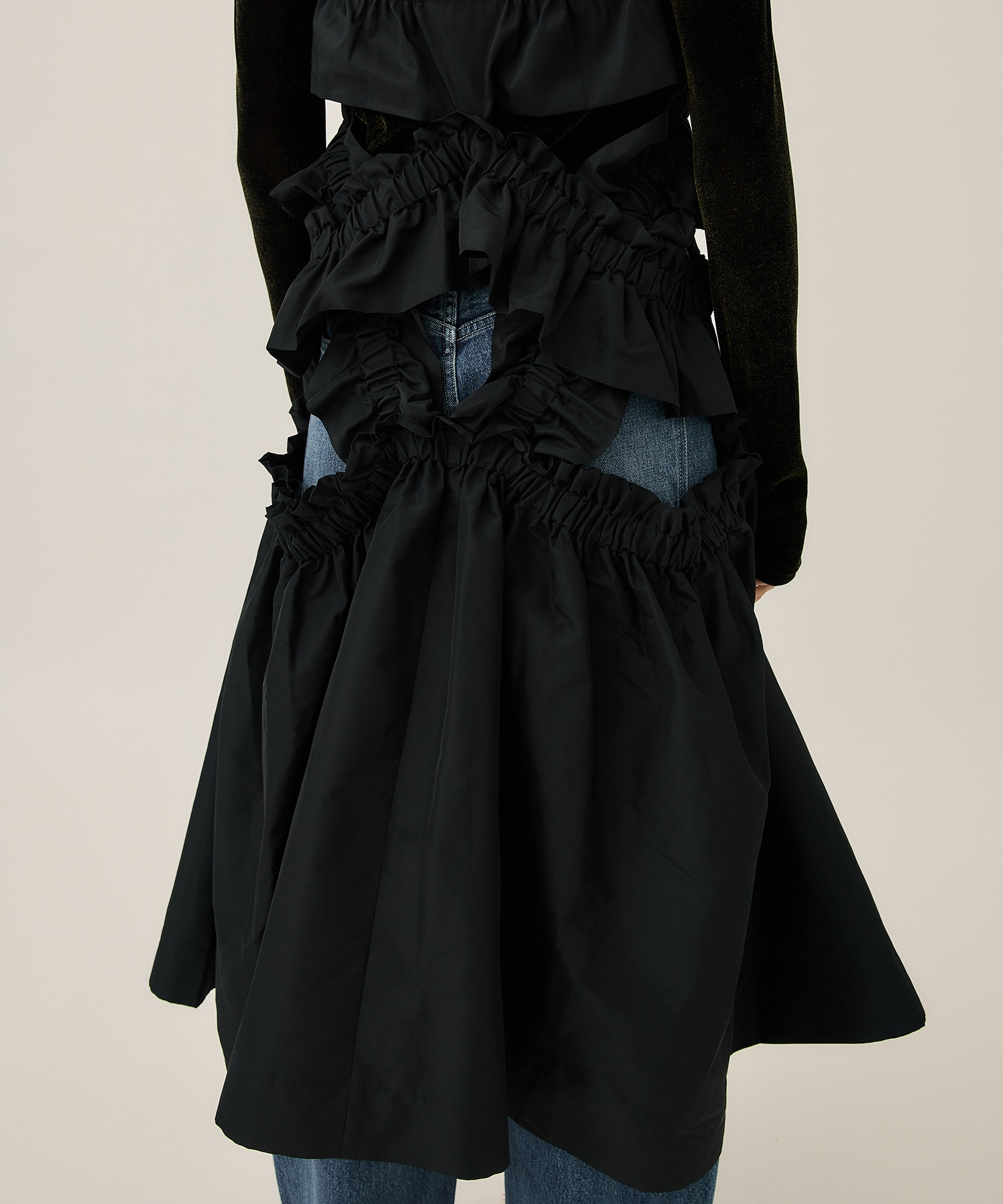 Ex.prima frill dress(FREE BLACK): HOUGA: WOMENS｜ STUDIOUS ONLINE