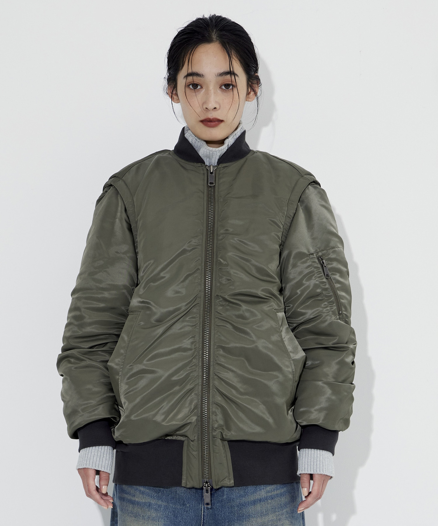 Padded Bomber Jacket STUDIOUS