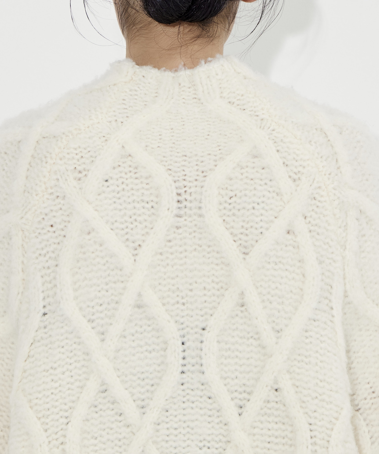 Shadow Cable Knit Top STUDIOUS