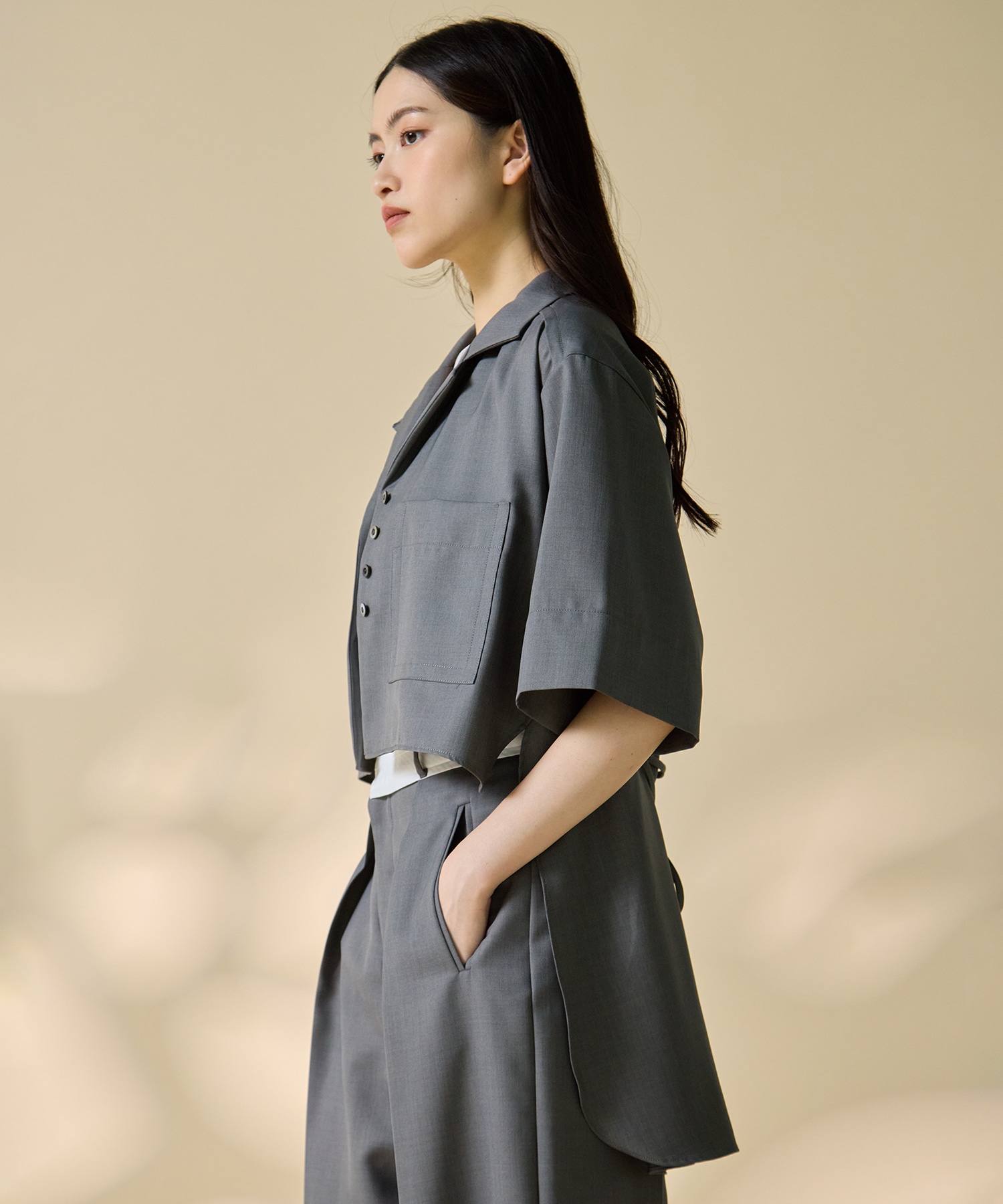 Open Collar Shirt STUDIOUS