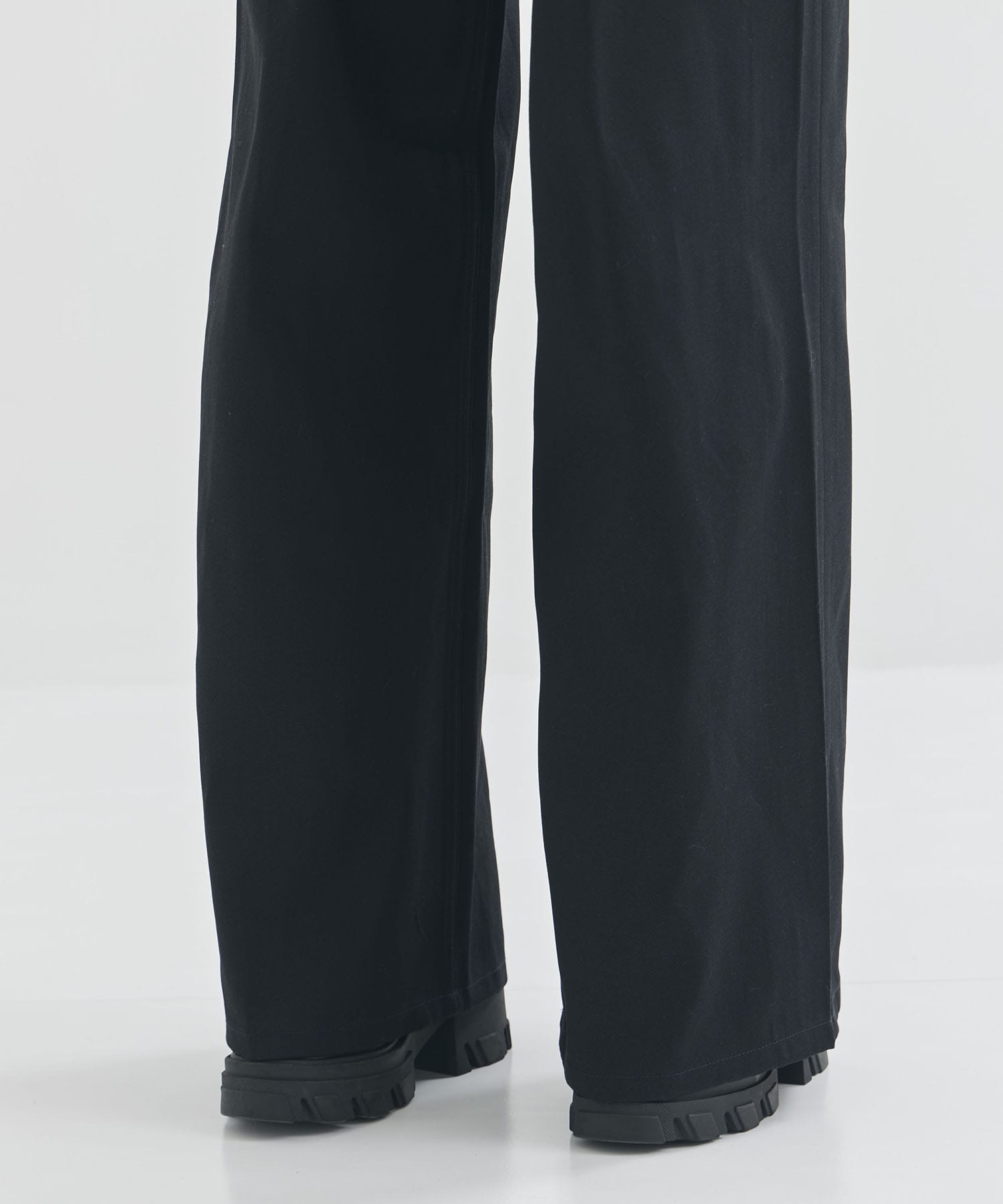 RIGID DENIM WIDE PANTS (SHORT LENGTH) JOHN LAWRENCE SULLIVAN