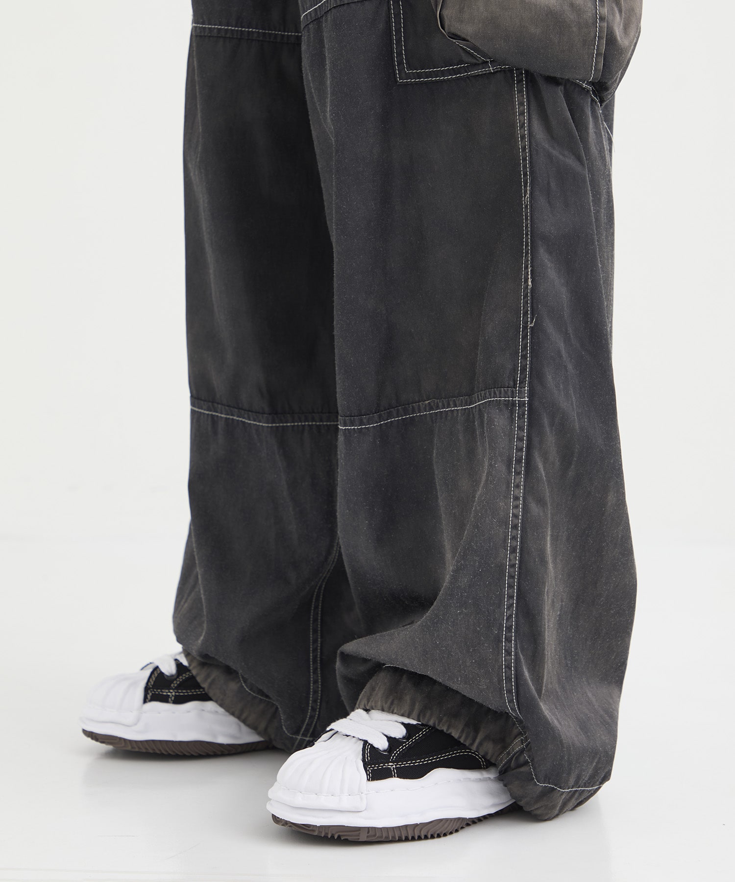 C/R SATIN CARGO PANTS Maison MIHARA YASUHIRO