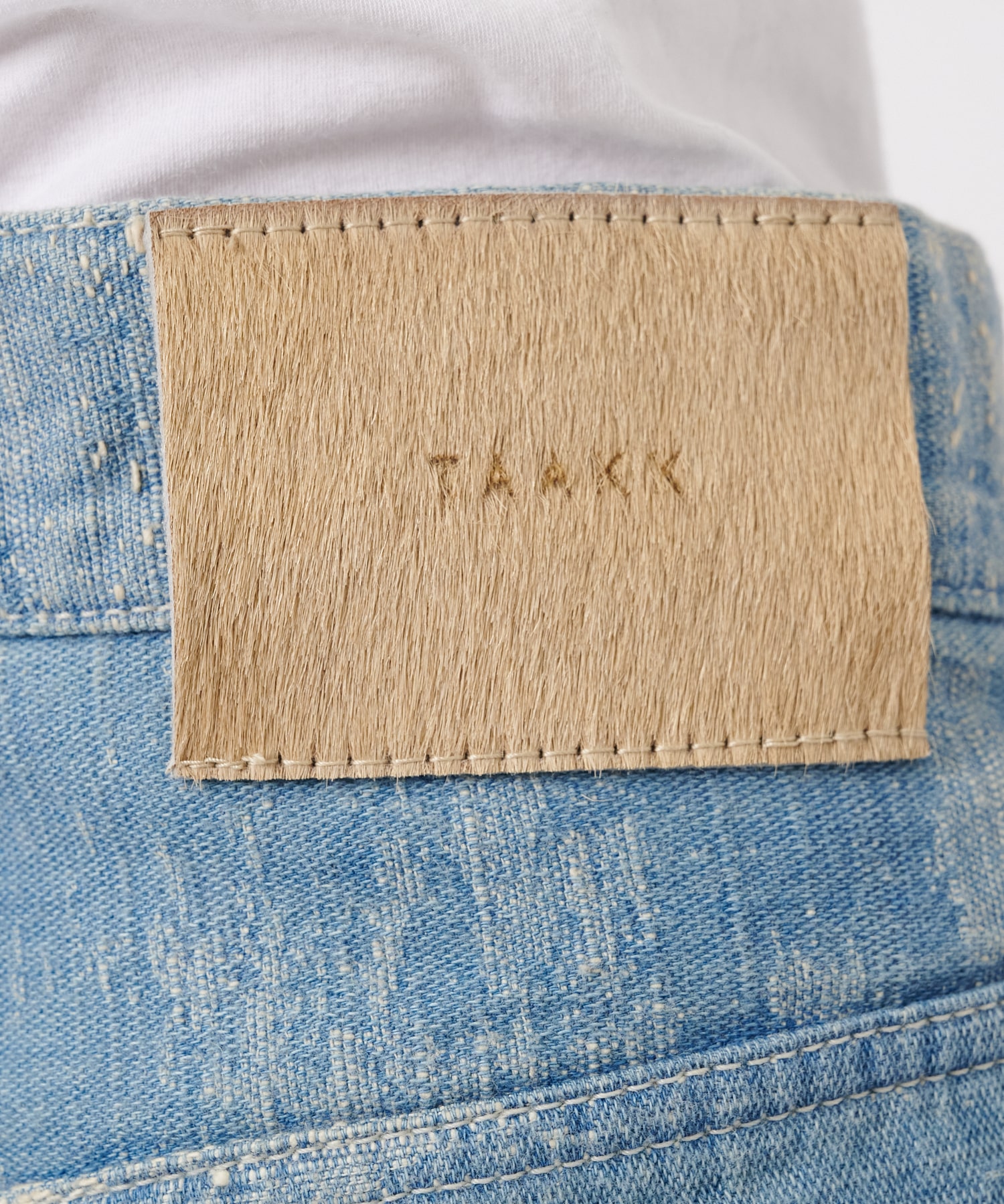 DENIM WIDE PANTS TAAKK