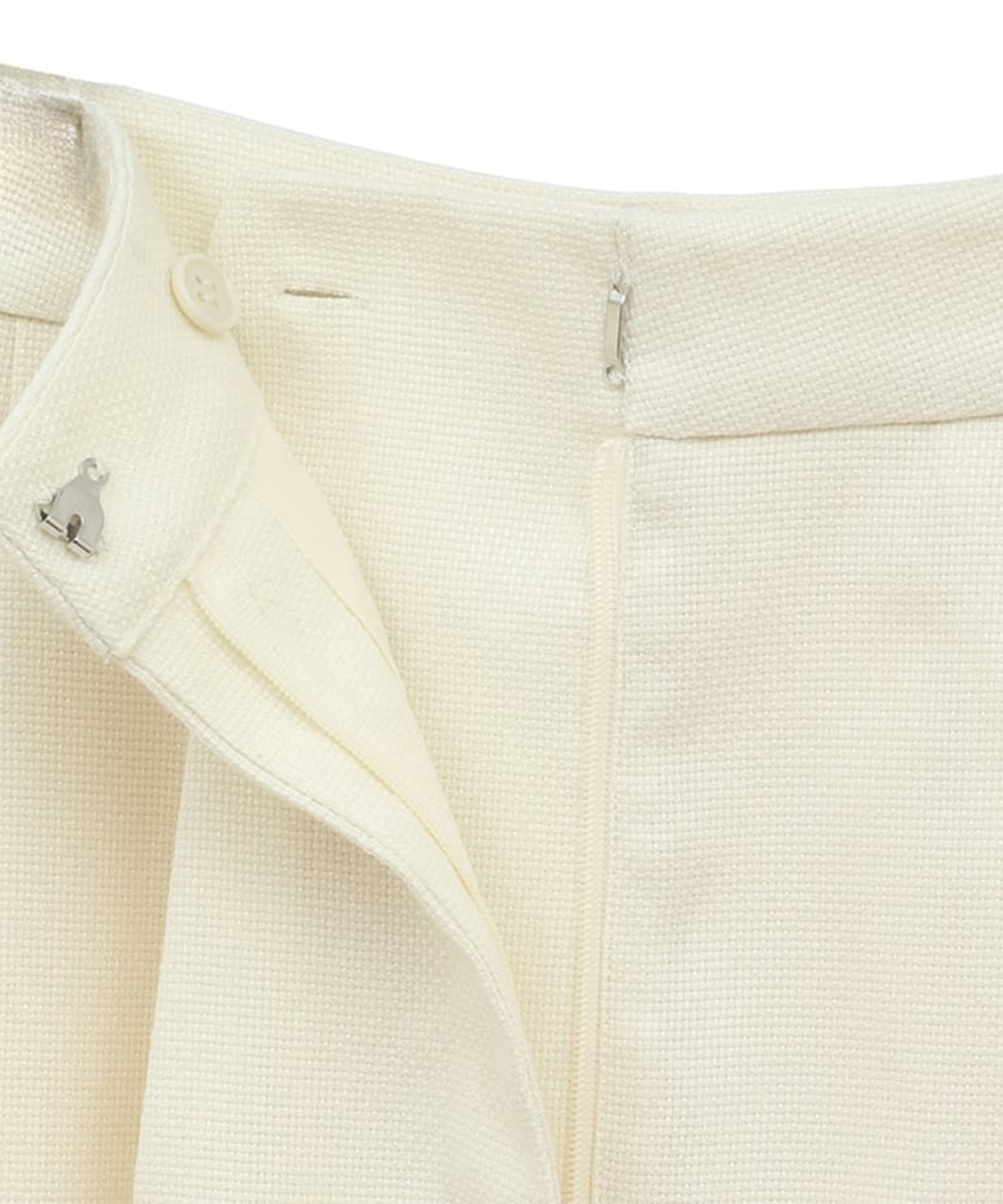 FRONT SLIT TUCK SKIRT CLANE