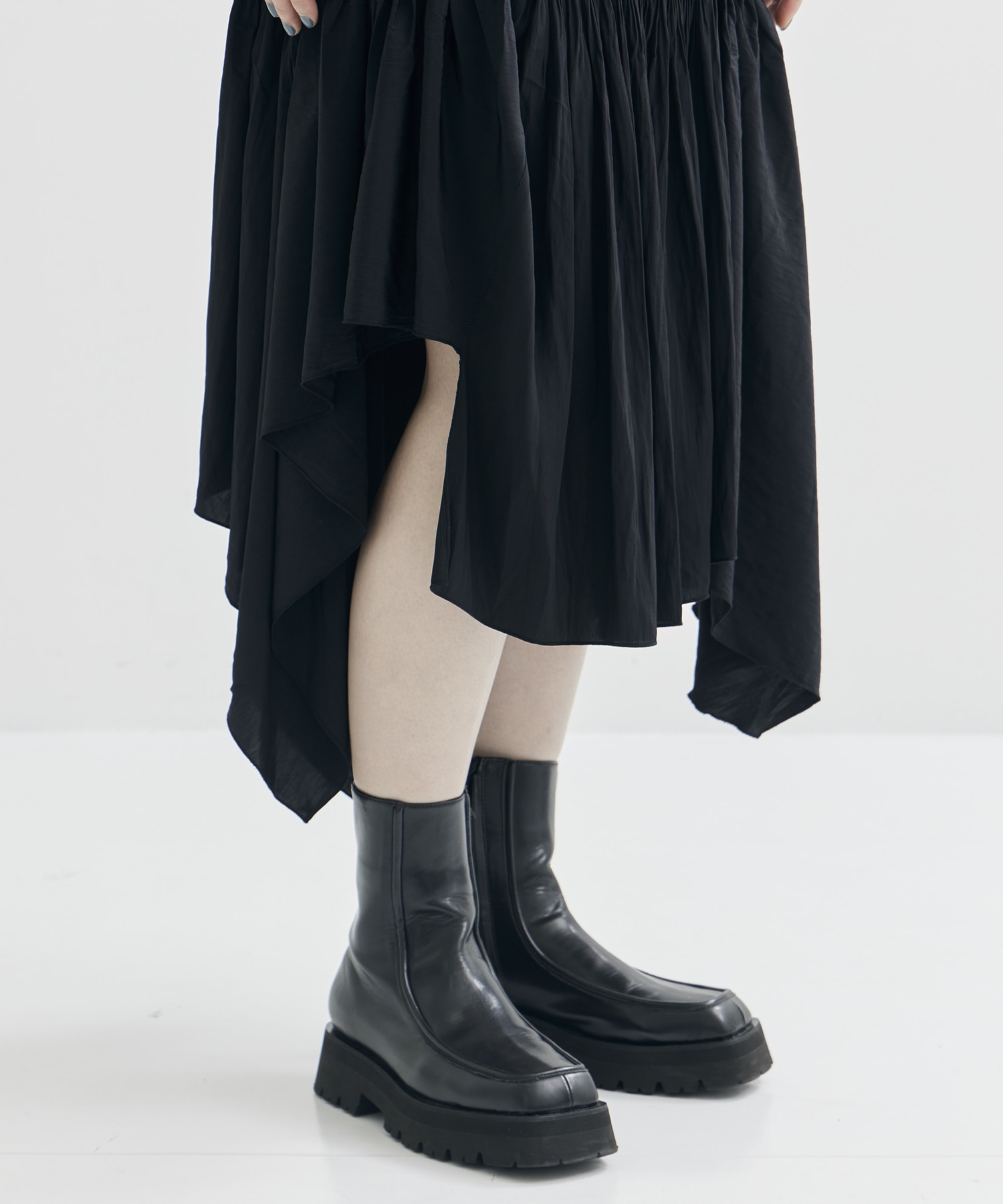 HOODIE COMBINED DRESS Maison MIHARA YASUHIRO