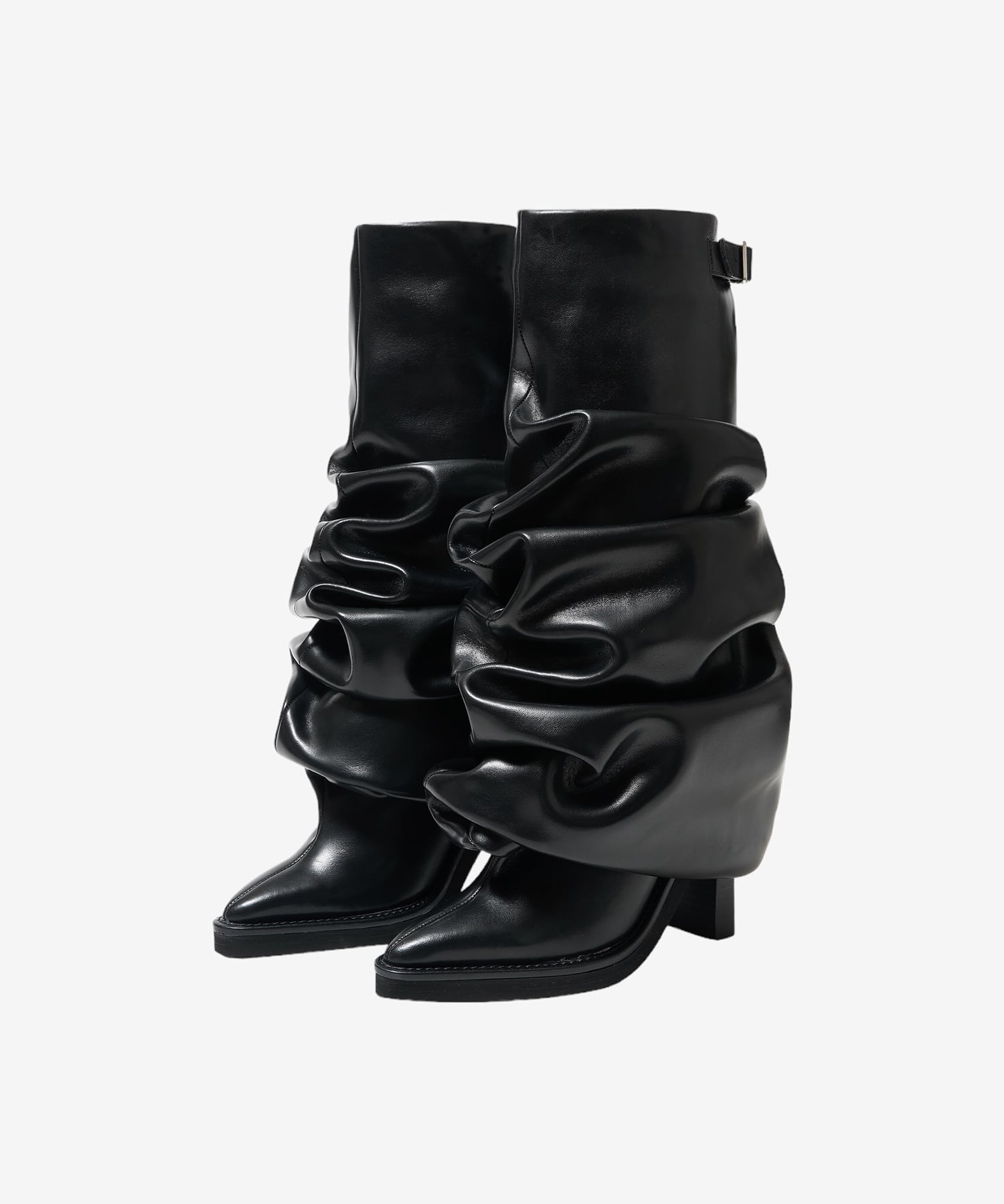 Melted Boots Black POOLDE