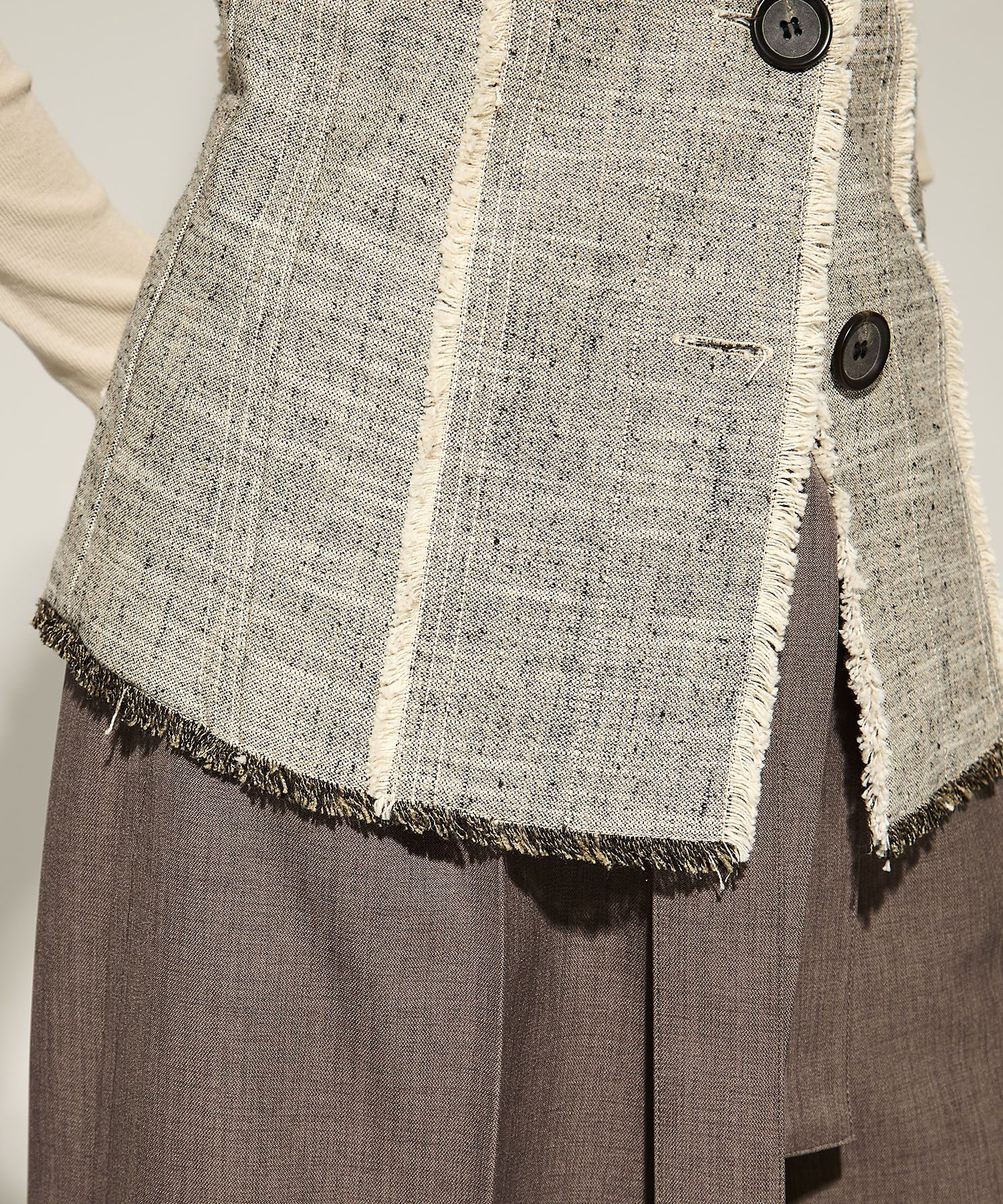 Silk Nep Bustier Combi Top STUDIOUS