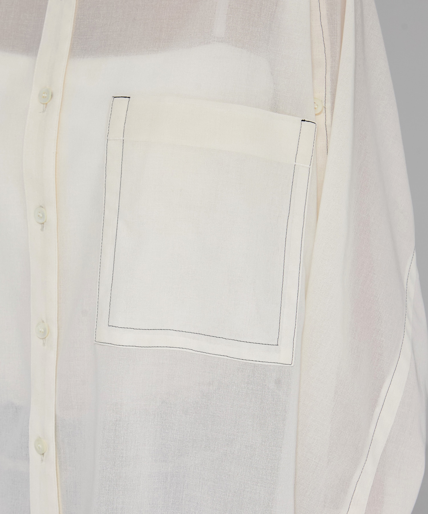Matte Sheer Over Shirt STUDIOUS