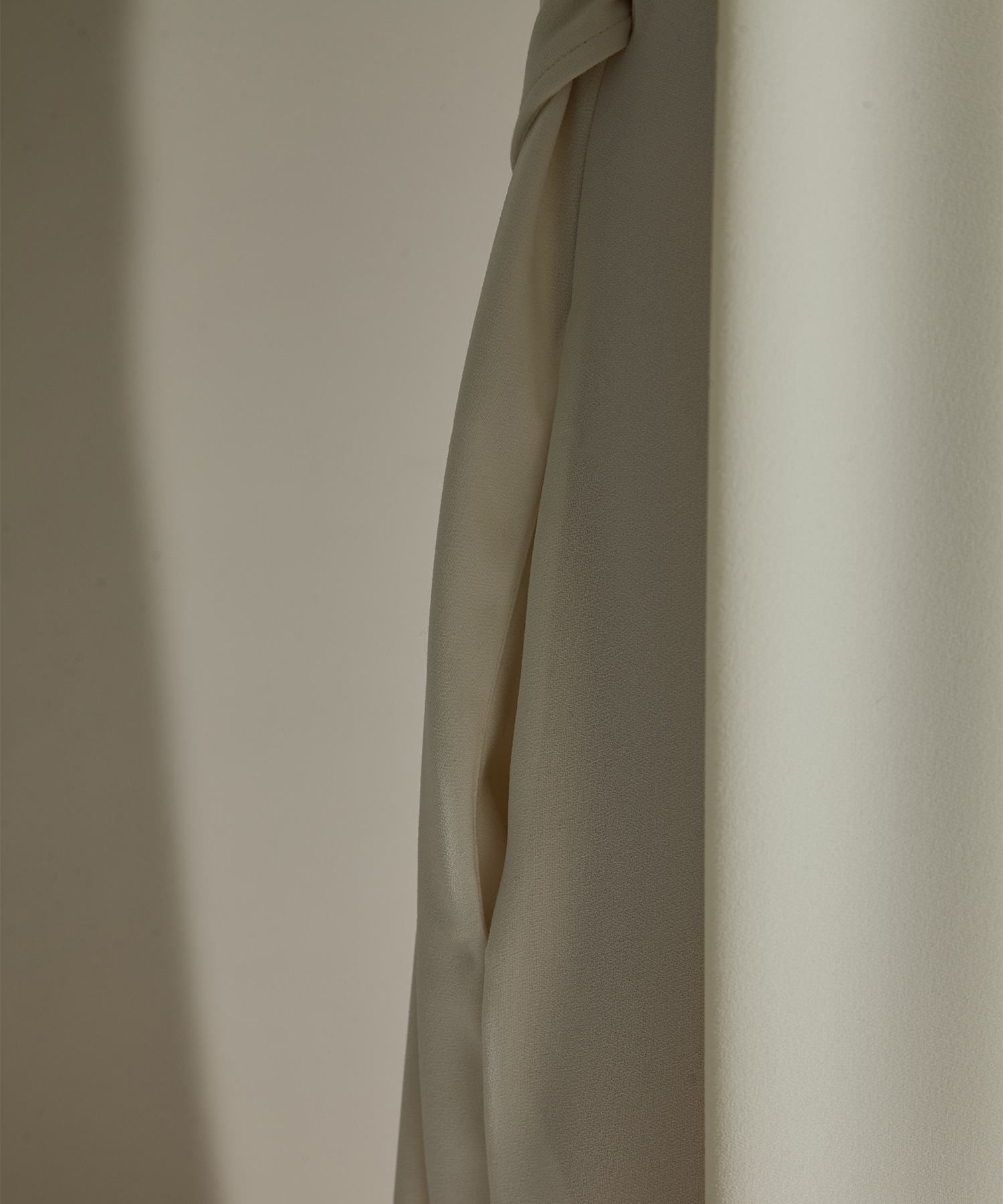 Back Satin Belted Dress STUDIOUS