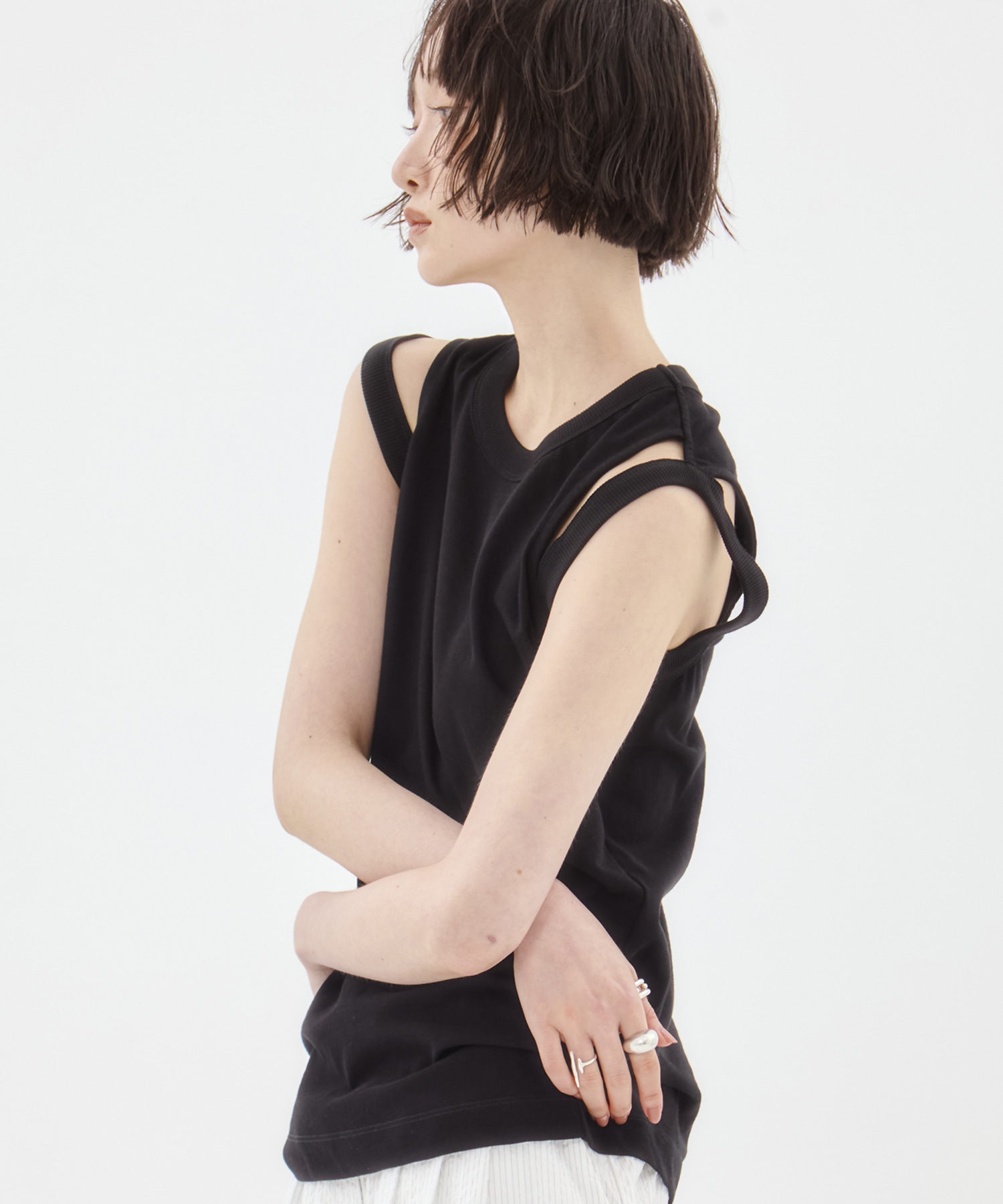 別注RINGER TANK TOP CINOH