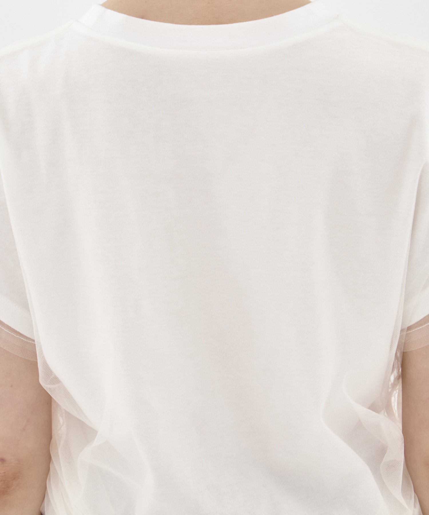 EX.embroidered tulle layered tops MURRAL