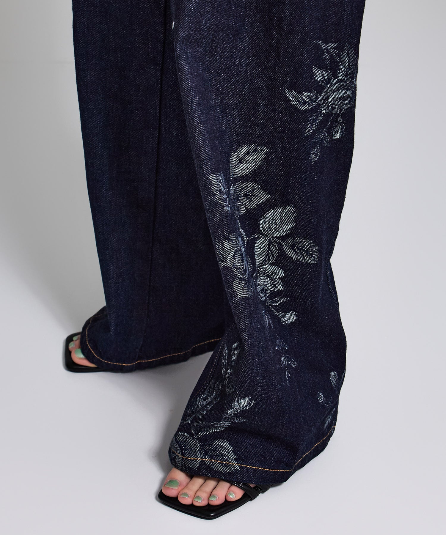 別注  ROSE DENIM PANTS FETICO
