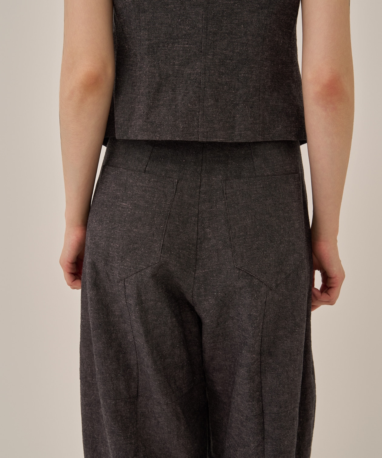 Miriam panel pants AKIRANAKA